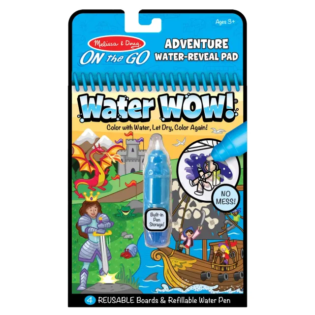 Melissa & Doug Water Wow Abenteuer Malbuch mit Wasserstift