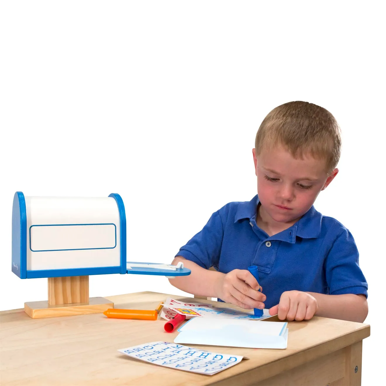 Melissa & Doug My Own Mailbox Holzbriefkasten Set