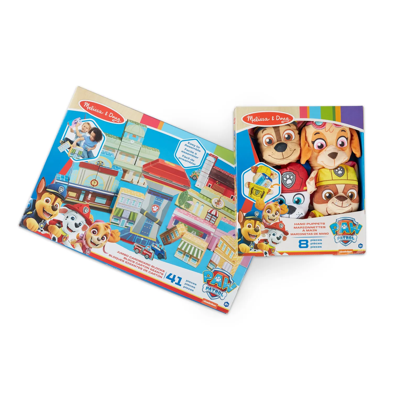 Melissa & Doug PAW Patrol Handpuppen Plüsch 4er-Set