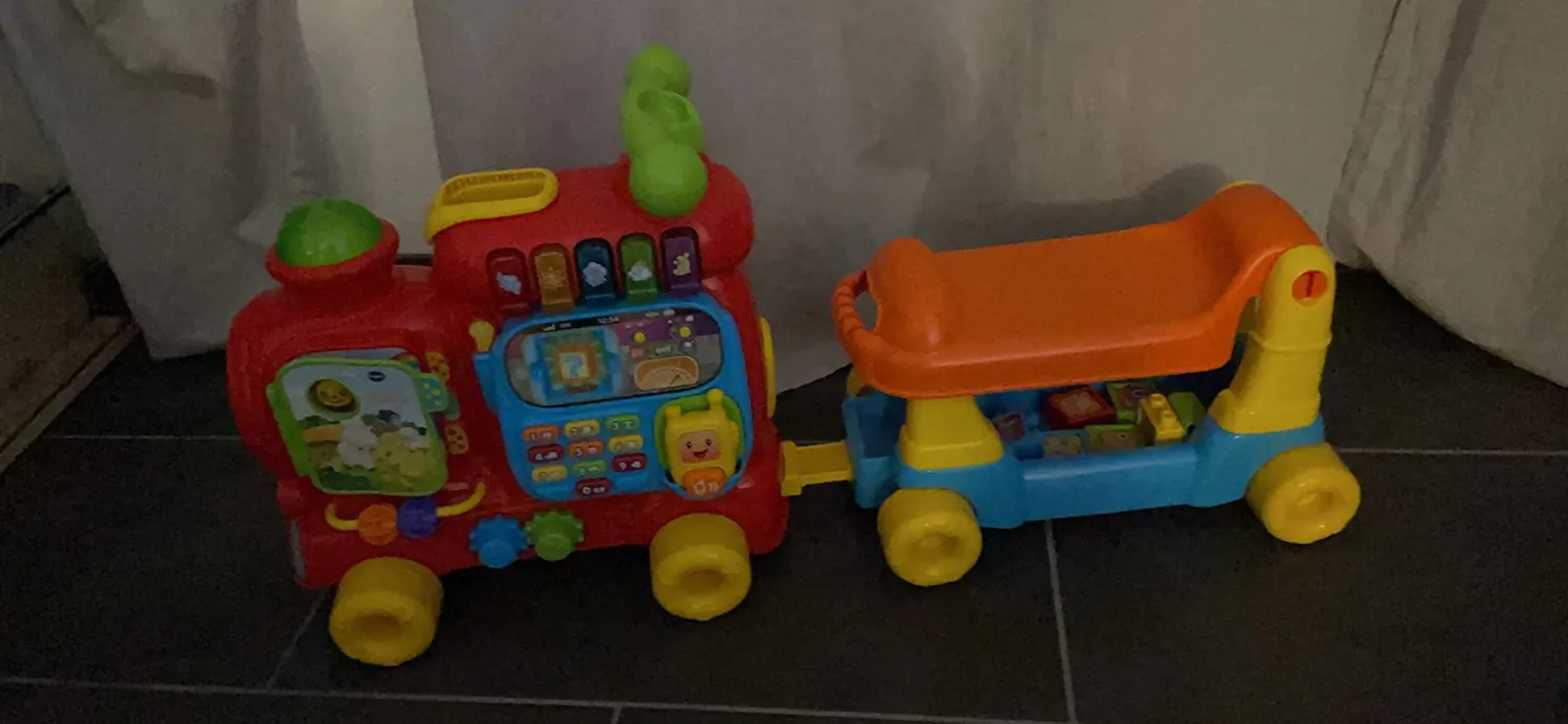 VTech Baby ABC-Eisenbahn Lauflernwagen 12-36 Monate interaktiv