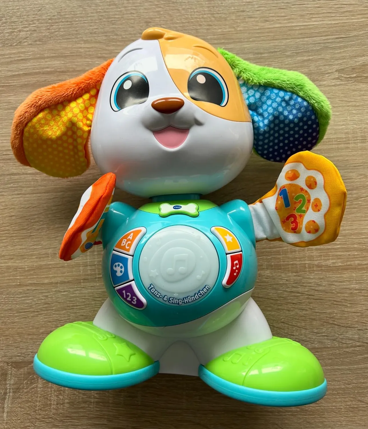 Vtech Tanz- & Sing-Hündchen Lernspielzeug Musik Farben