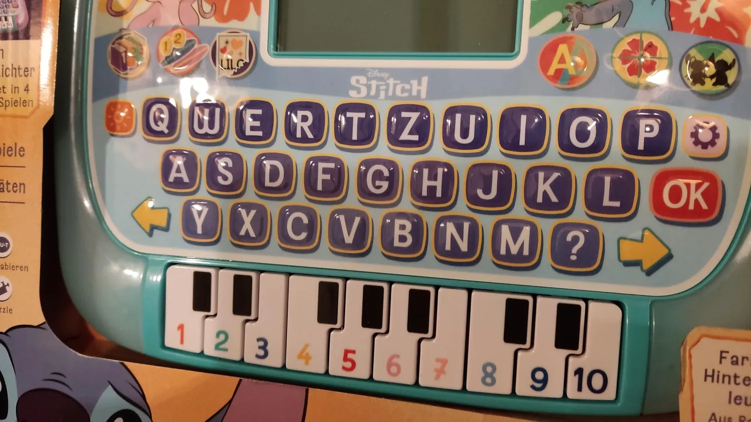 VTech Stitch Lerntablet 80-586104 Klavier 4-7 Jahre