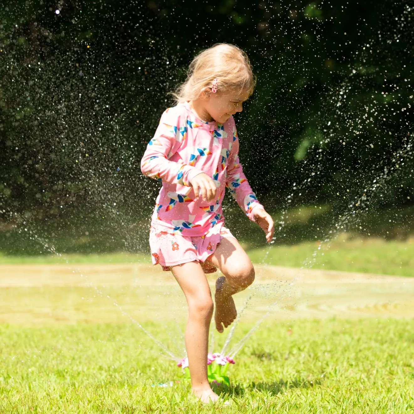 Melissa & Doug Pretty Petals Sprinkler Blumen Wasserspaß