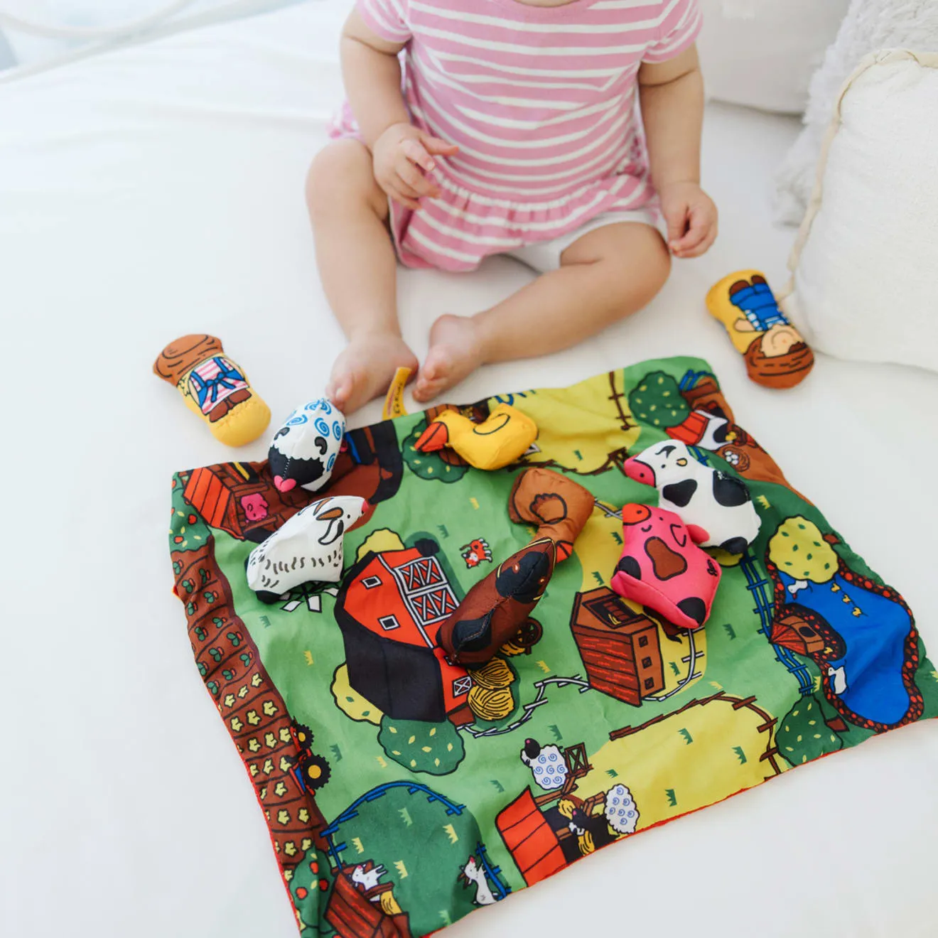 Melissa & Doug K's Kids Bauernhof Spielmatte Baby