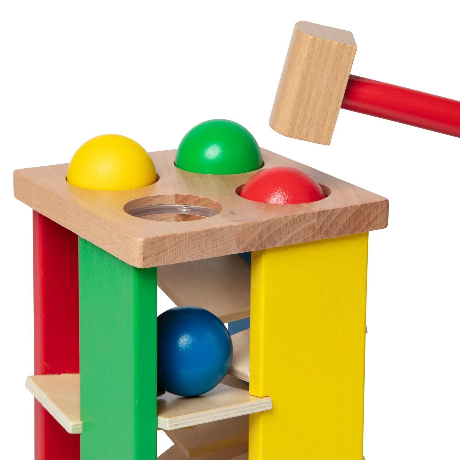 Melissa & Doug Pound & Roll Tower Kugelbahn Holz
