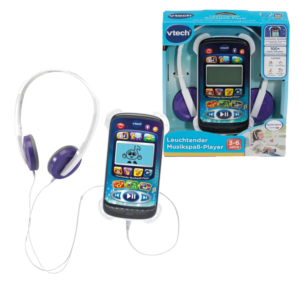 VTech Leuchtender Musikspaß-Player Musikbox 3-6 Jahre