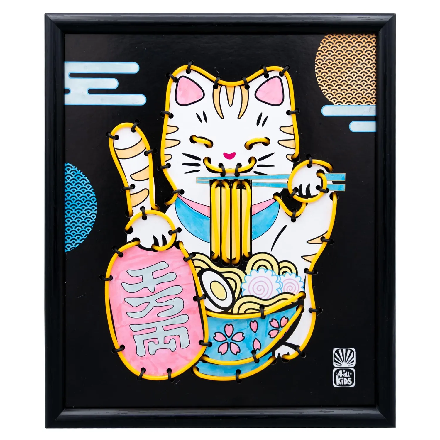 Buki France FK015 Neonrahmen Maneki-Neko DIY-Set 3 Modi