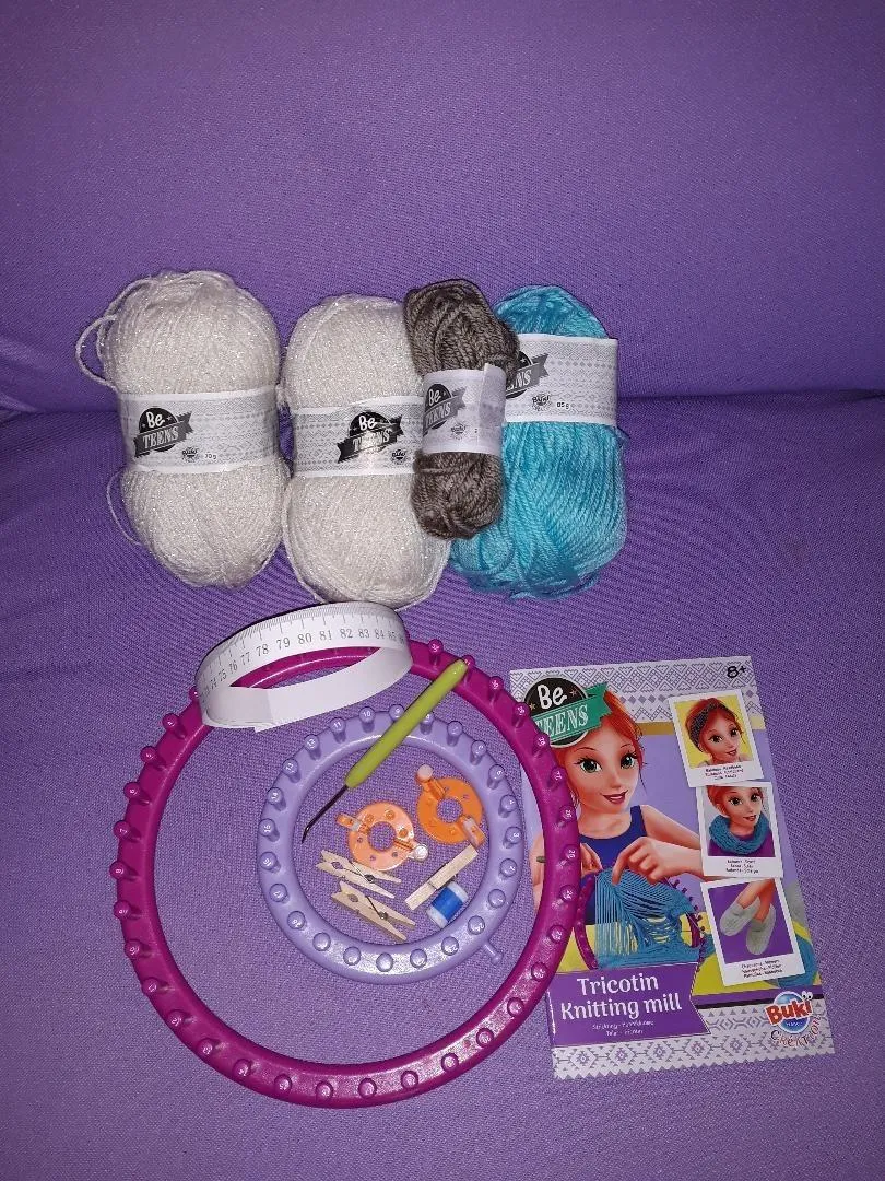 Buki Be Teens BE005 Strickset mit Wolle für Anfänger