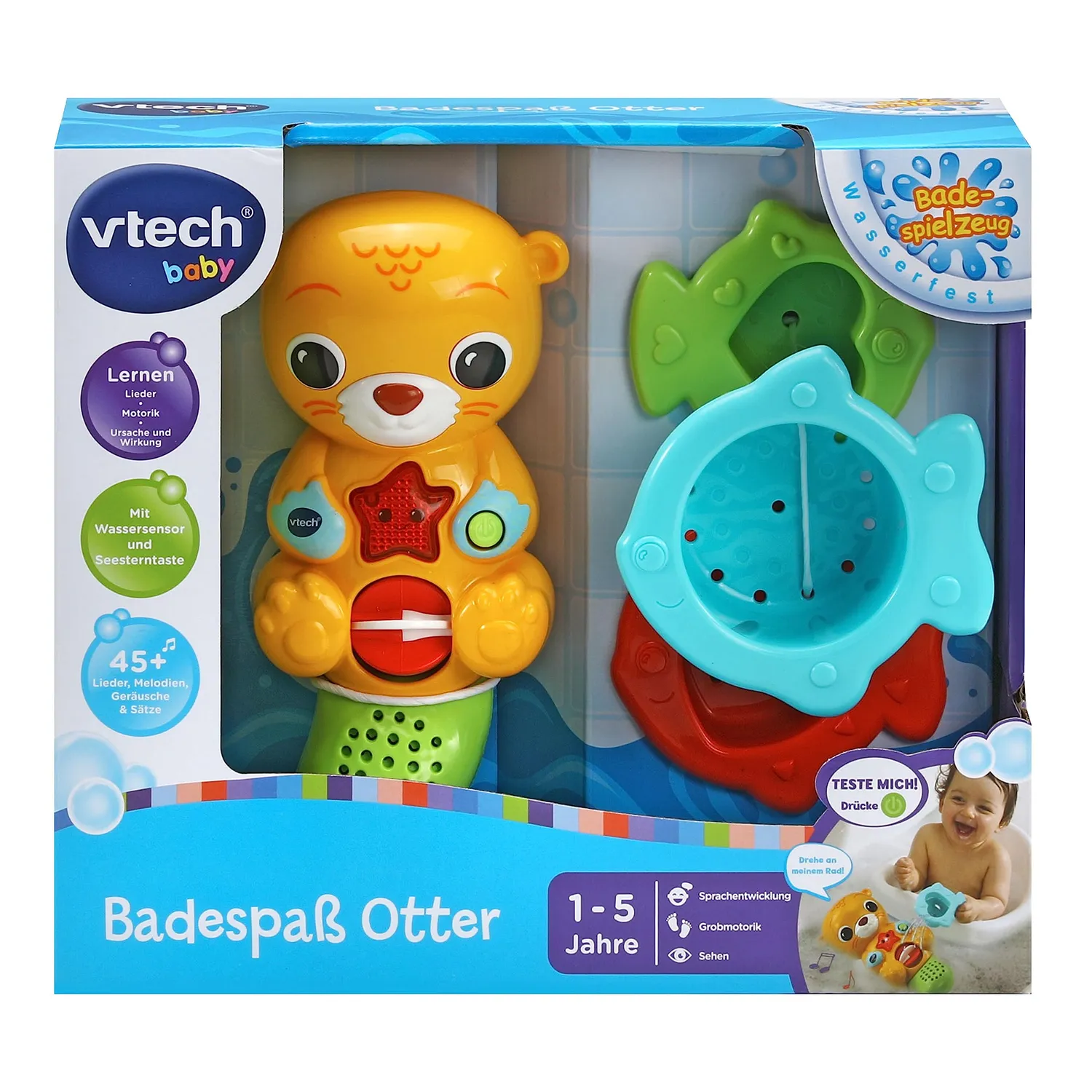 VTech Baby Badespaß Otter Badespielzeug 1-5 Jahre