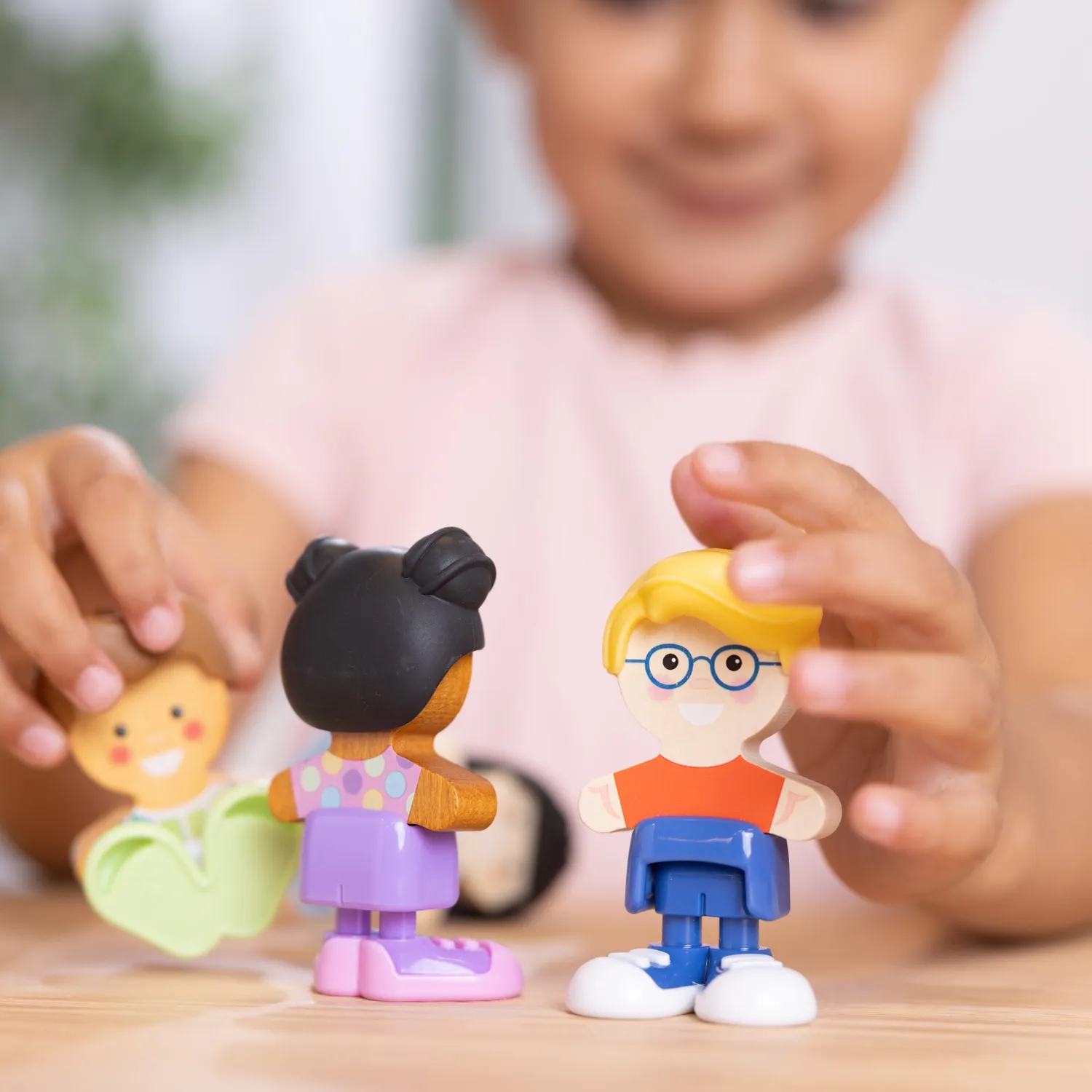 Melissa & Doug Cheery Lane Fahrzeug-Bundle 7 Figuren