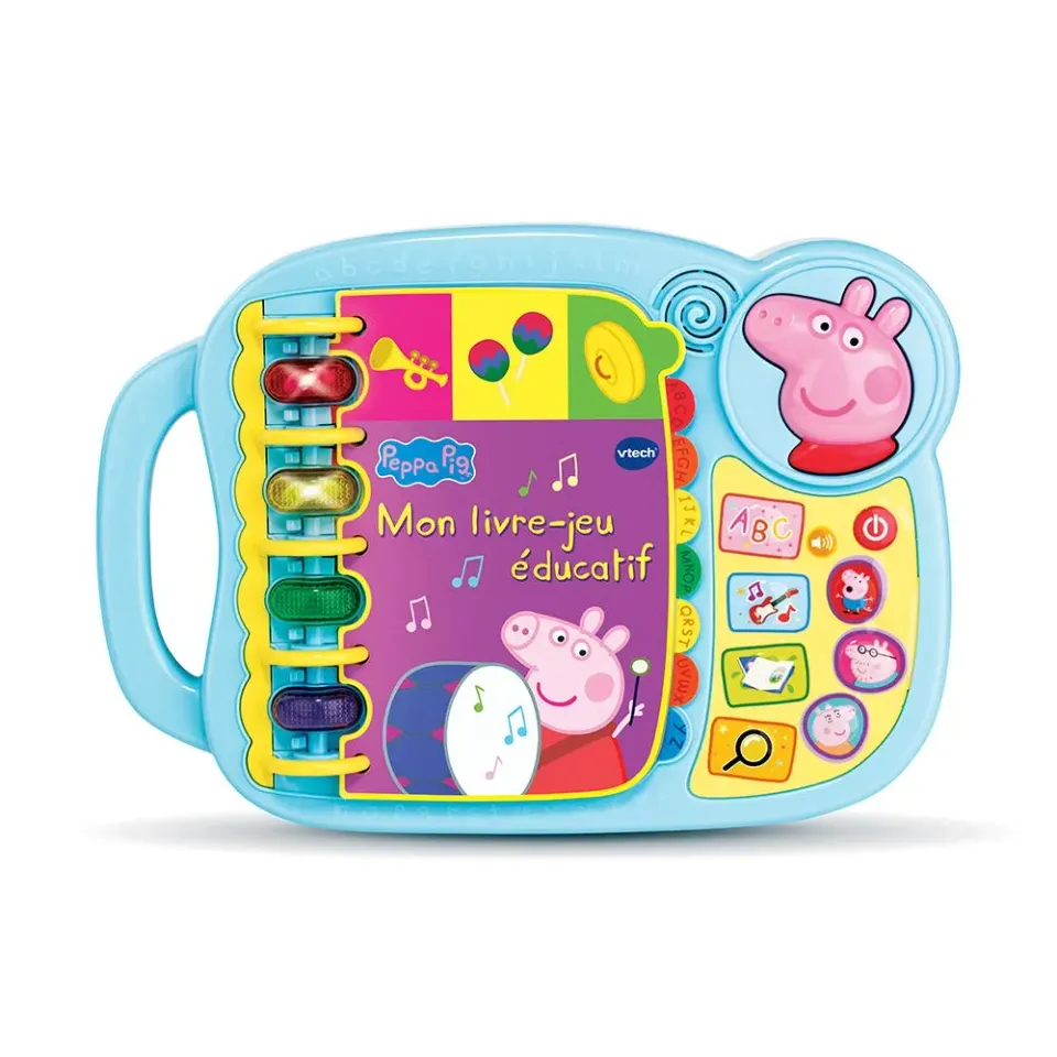 VTech Peppa Pig Lernbuch Kinderbuch französisch mehrfarbig