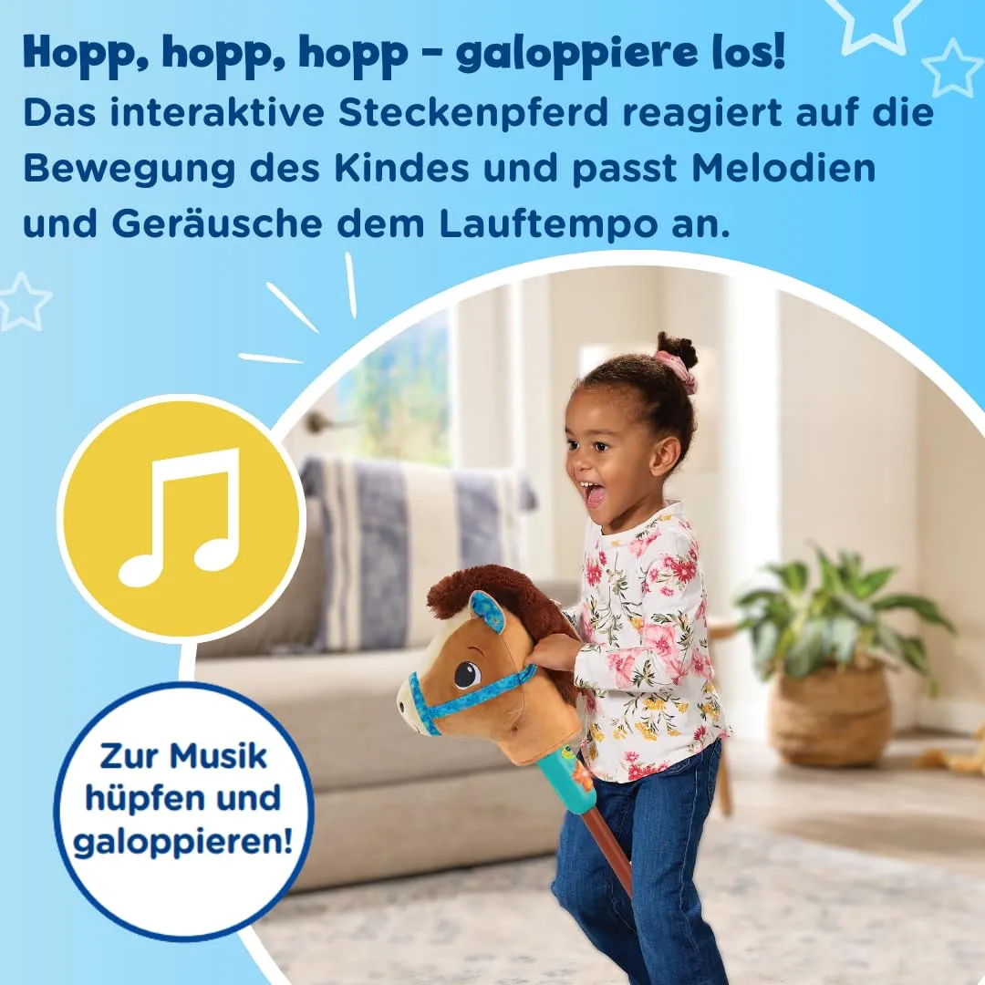 VTech Galoppier-mit-Mir Pferd Steckenpferd Sound