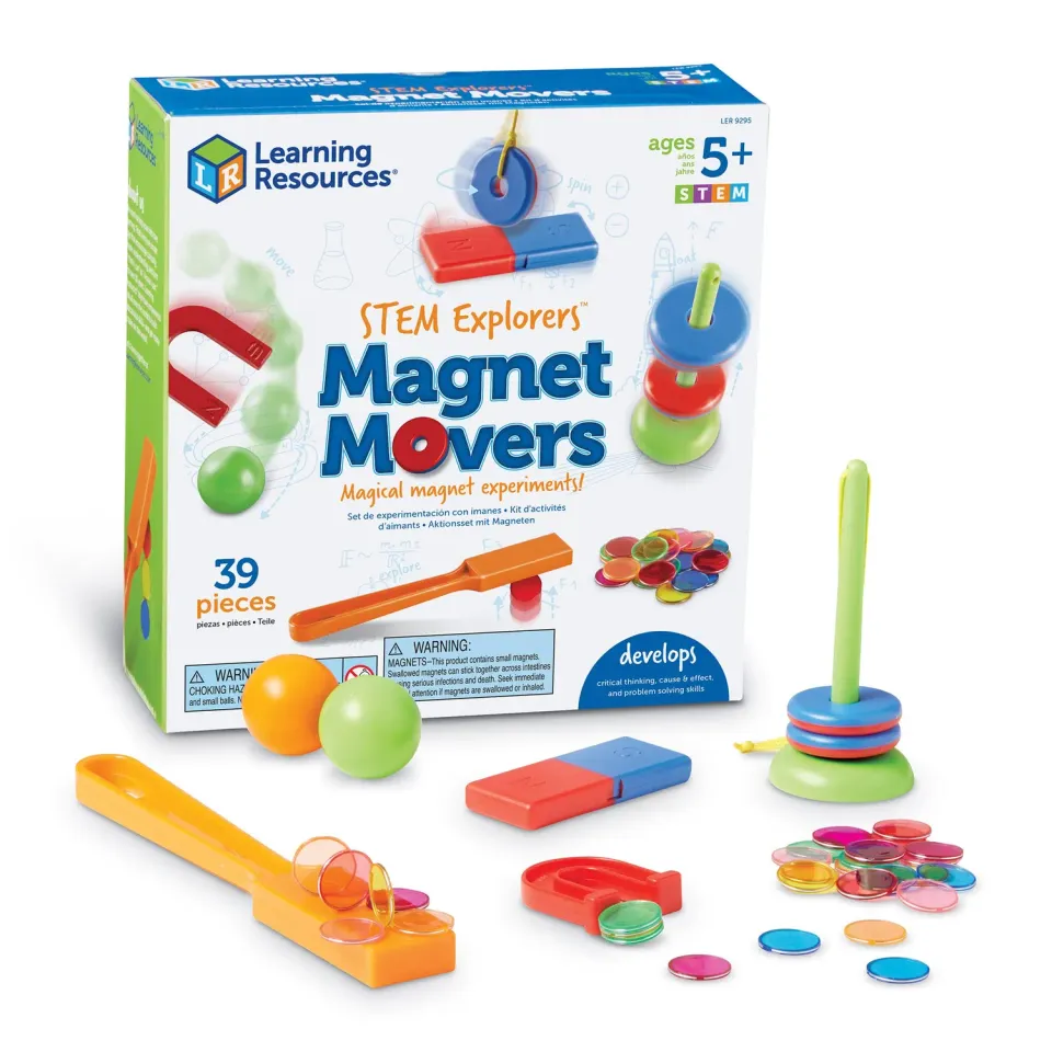 Learning Resources LER9295 Magnet Movers Experimentierset