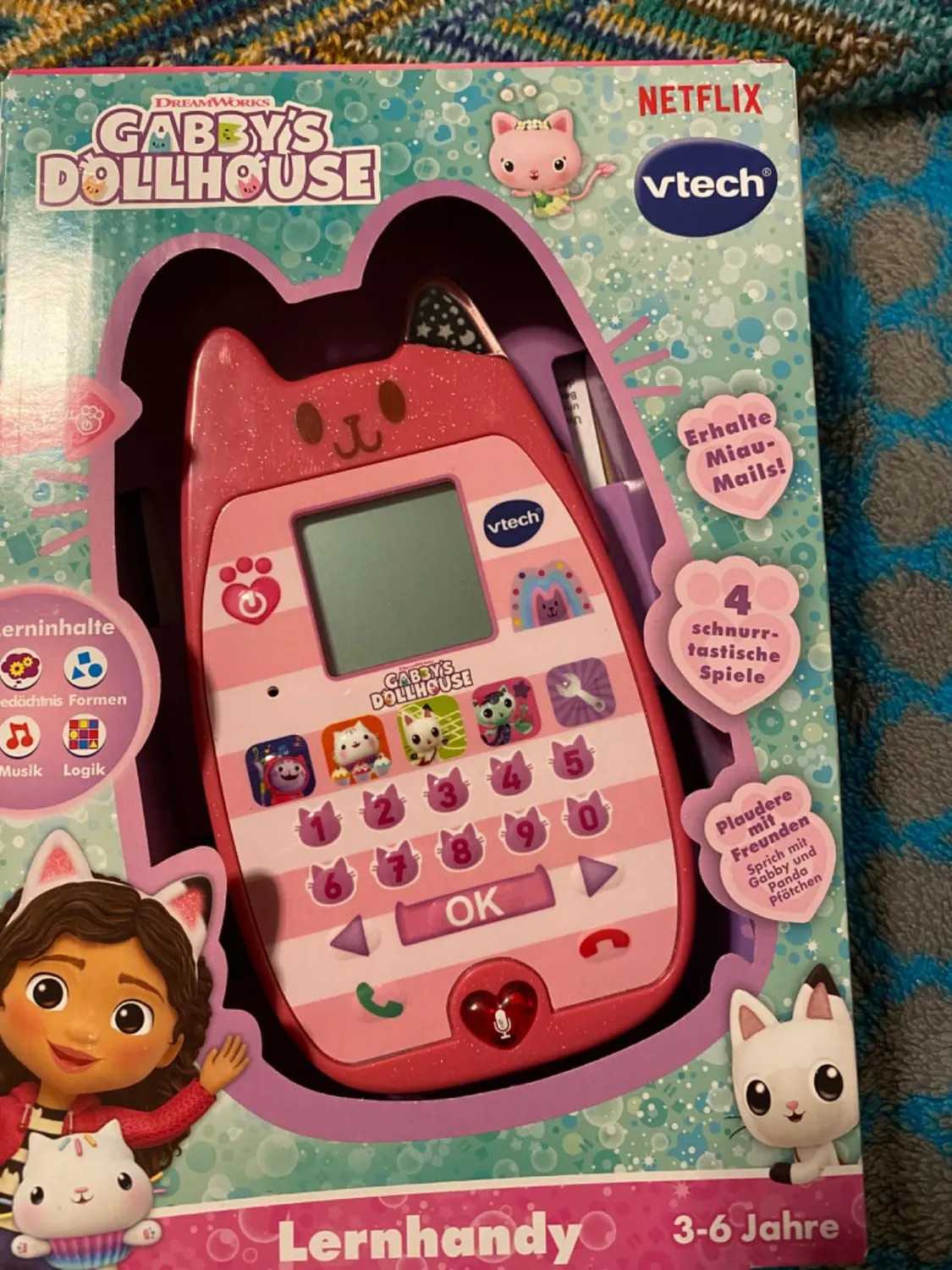VTech Gabbys Dollhouse Lernhandy Spieltelefon 3-6 Jahre
