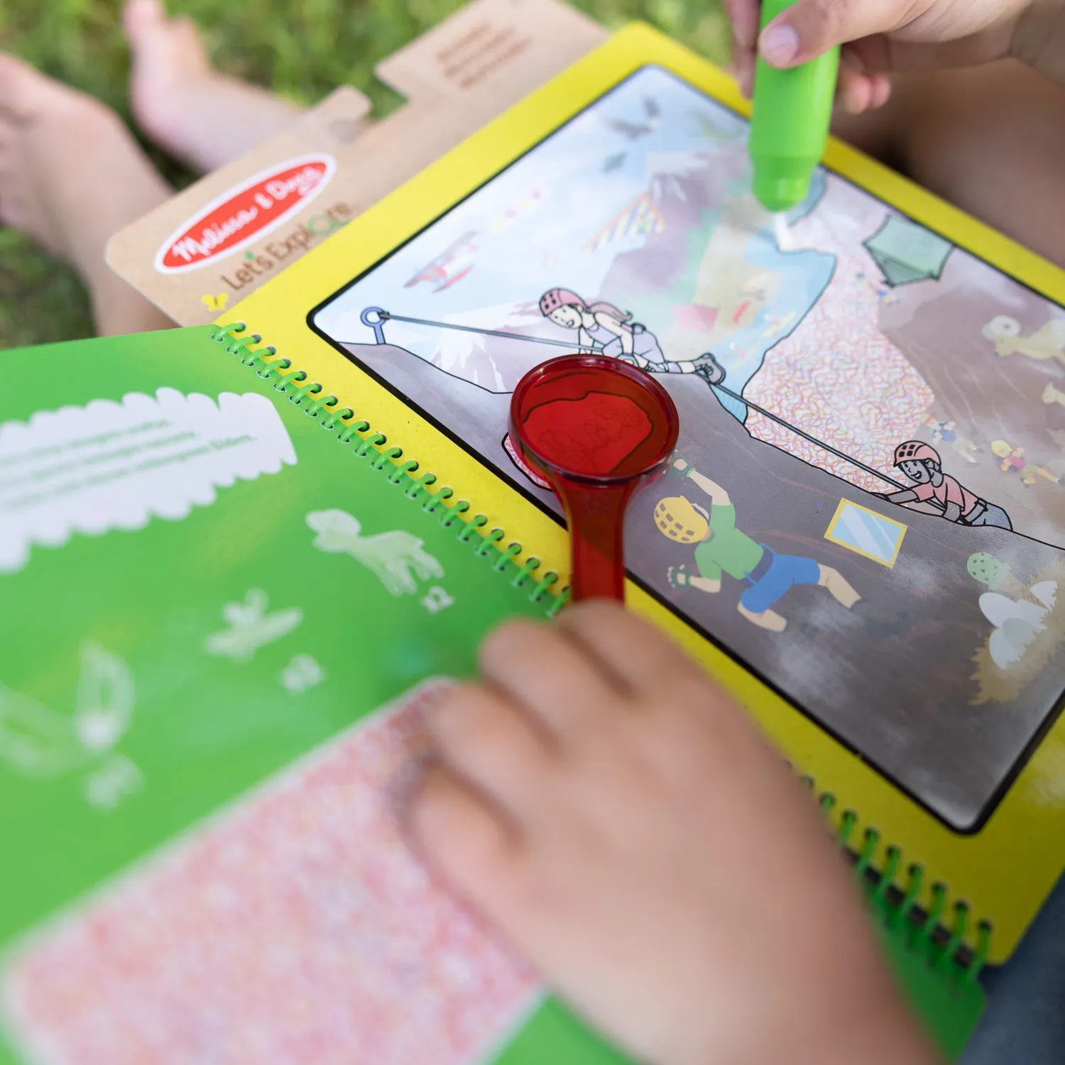 Melissa & Doug Let's Explore Water Wow Malbuch Outdoor