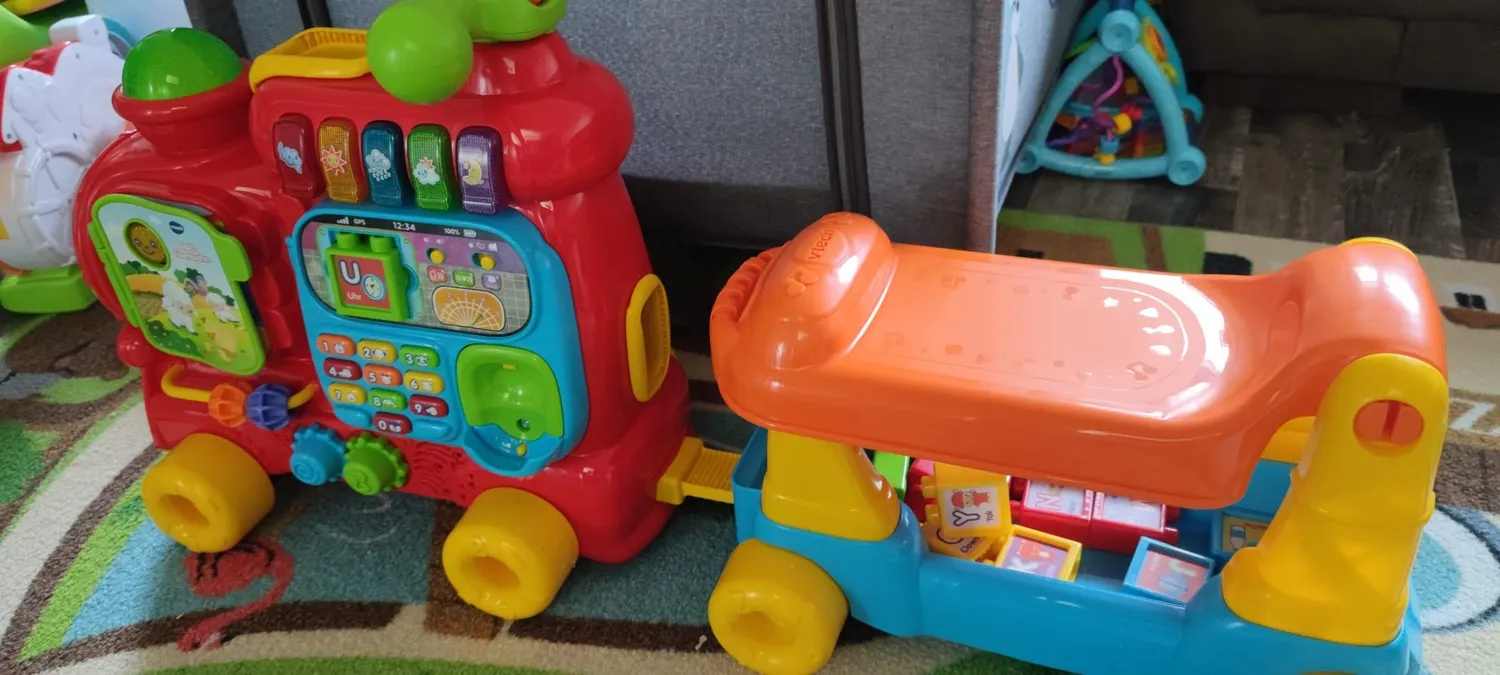 VTech Baby ABC-Eisenbahn Lauflernwagen 12-36 Monate interaktiv