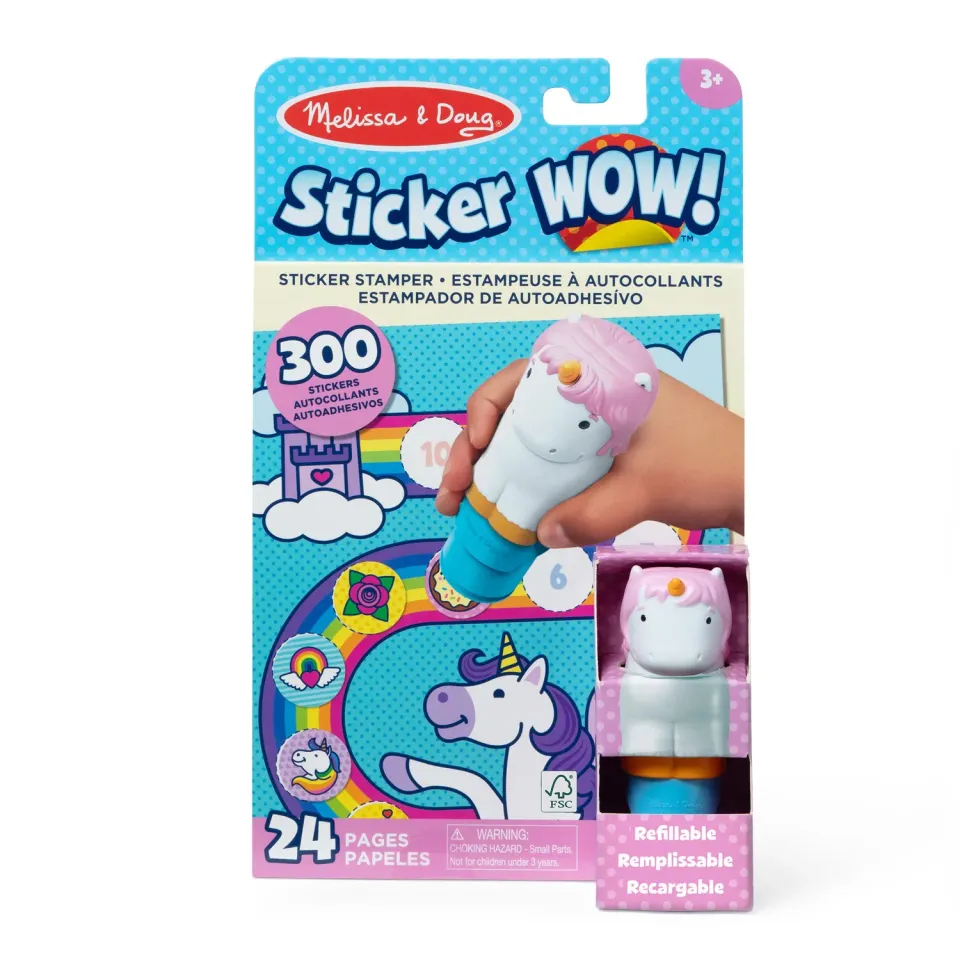 Melissa & Doug Sticker WOW Einhorn Sticker-Set 300 Sticker