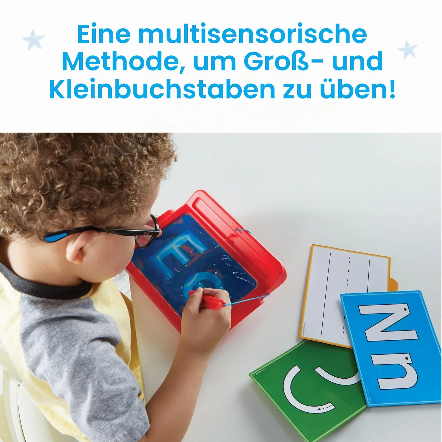 Learning Resources 96240 Sensorik-Pad Lernspiel Multi abwischbar