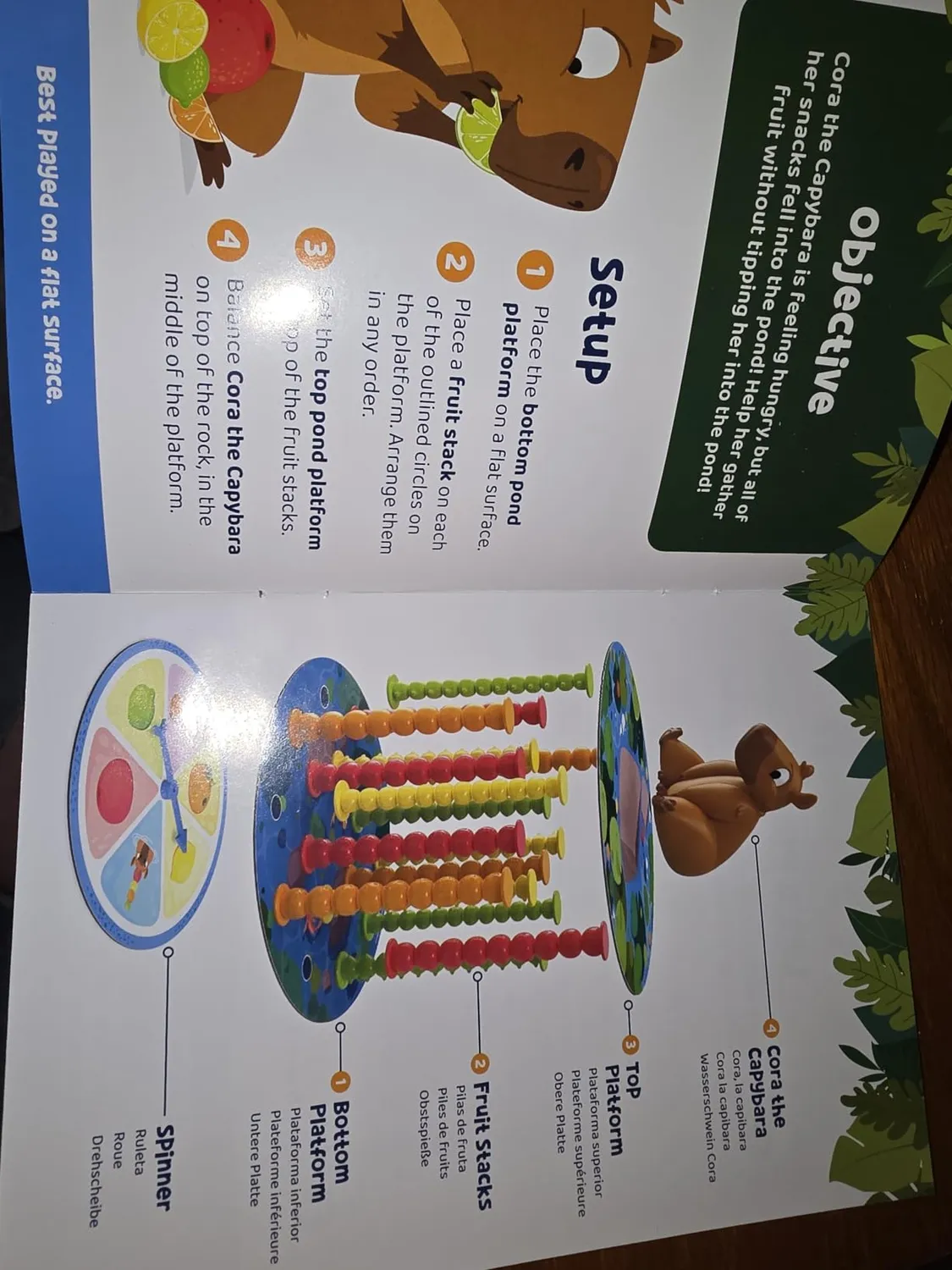 Learning Resources Snack or Splash Capybara Spiel Gleichgewicht
