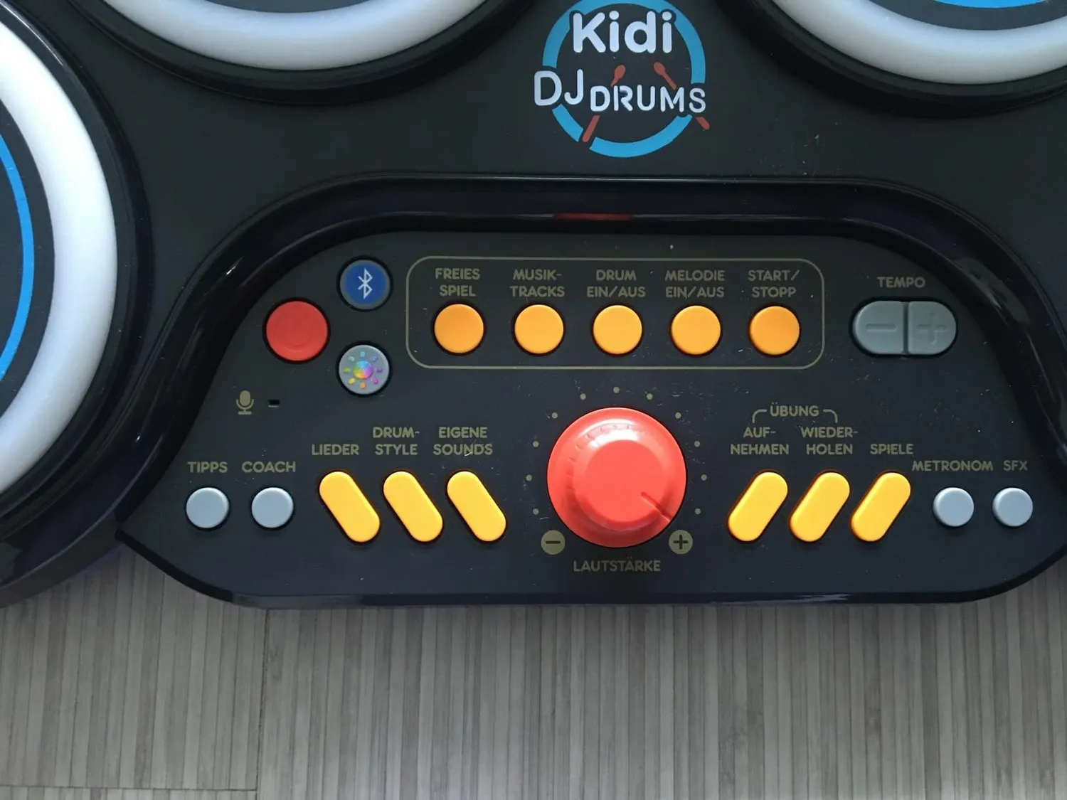 Vtech Kidi DJ Drums Schlagzeug elektronisch mit Bluetooth 6-12 J.