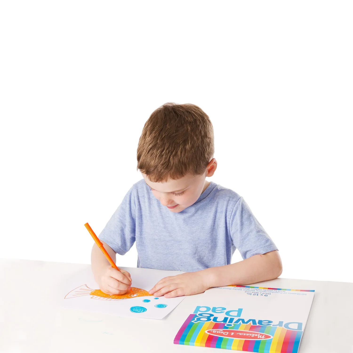 Melissa & Doug Drawing Paper Pad Zeichenpapier 50 Blatt 3er-Pack