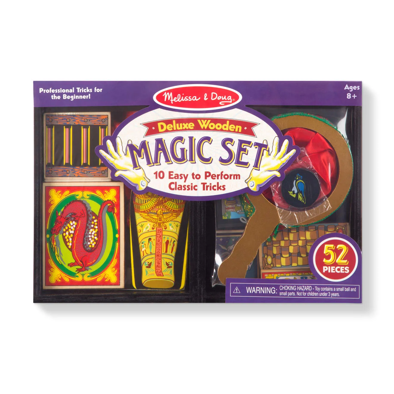 Melissa & Doug Deluxe Magic Zauberkasten 10 Tricks ab 6 Jahren