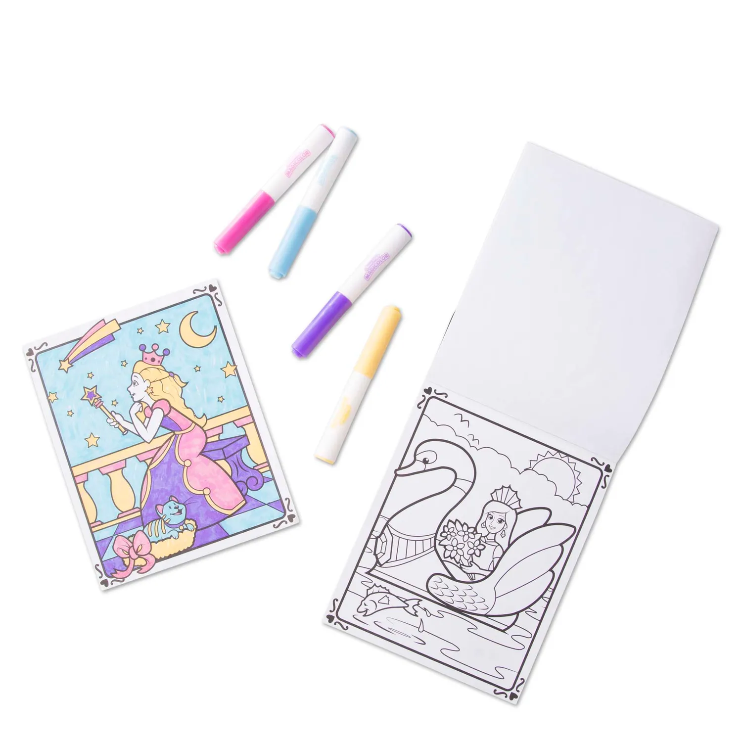 Melissa & Doug Magicolor Prinzessin Malblock 18 Seiten ab 3 J.