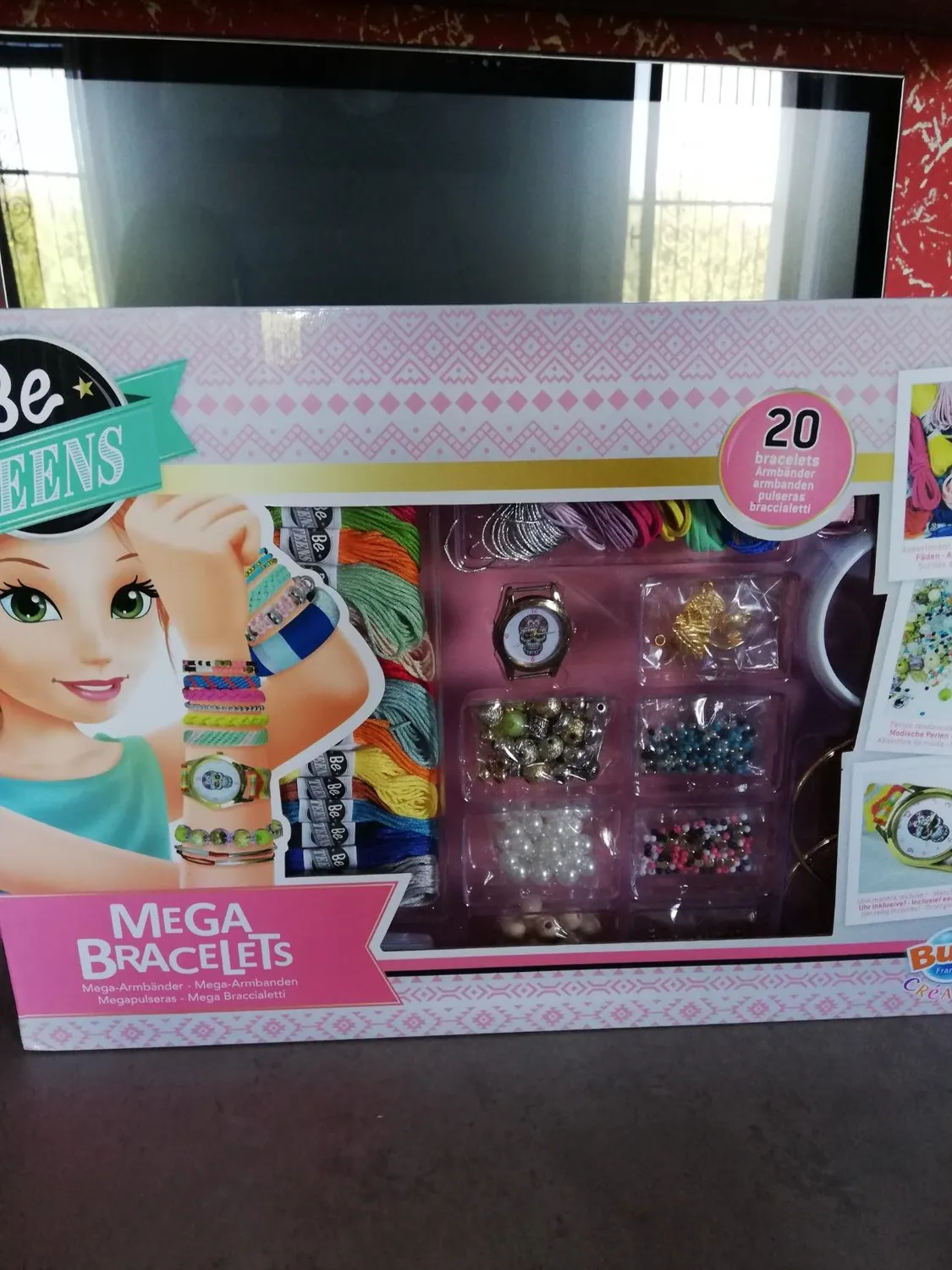 Buki Be Teens BE003 Mega Armbänder Bastelset 20 Stück ab 8 Jahre
