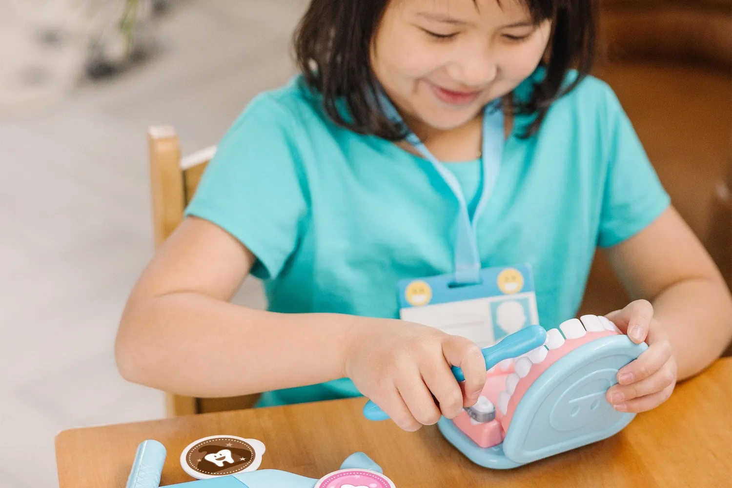 Melissa & Doug Super Smile Zahnarzt Spielset 25-teilig