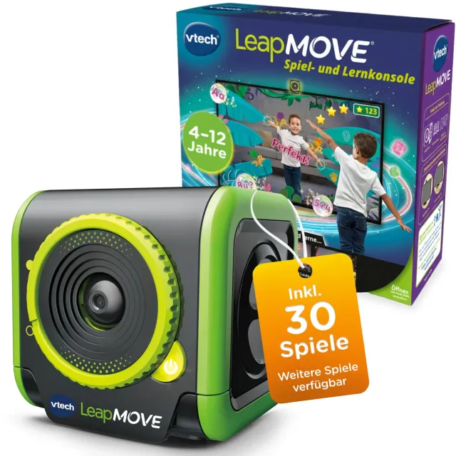 VTech LeapMove Spielkonsole Bewegungsspiele ab 4 Jahren