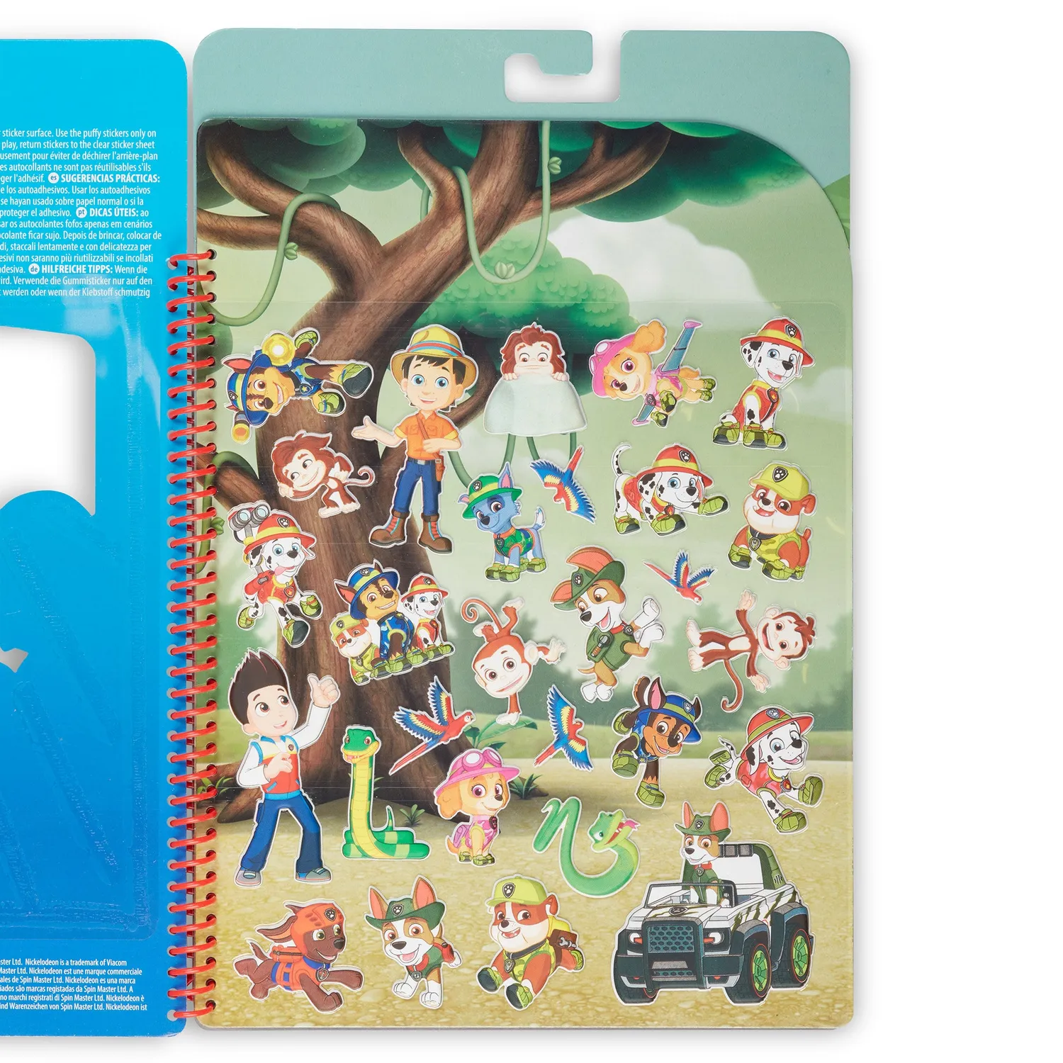 Melissa & Doug PAW Patrol Jungle Puffy-Sticker-Set 28-tlg.