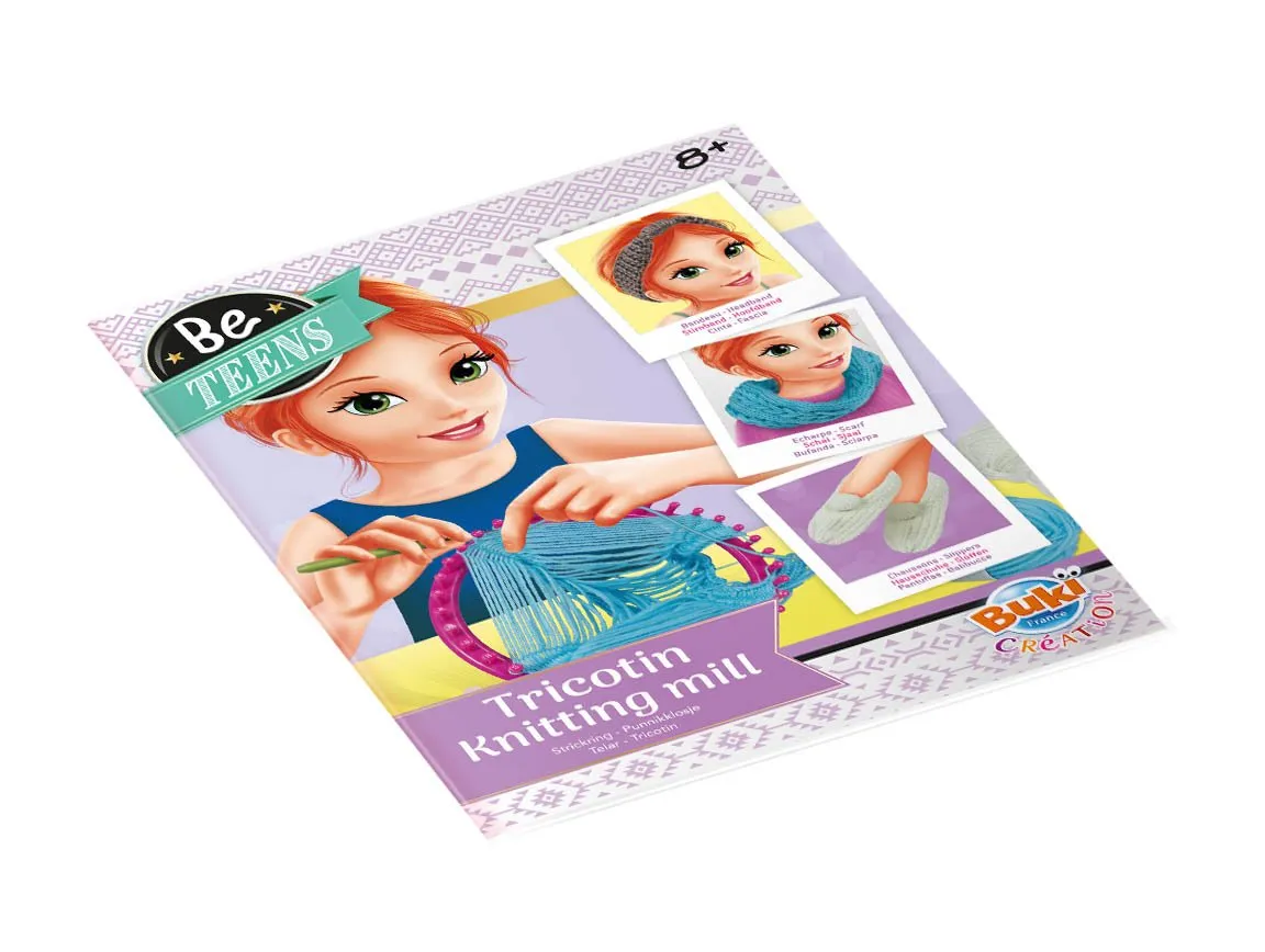 Buki Be Teens BE005 Strickset mit Wolle für Anfänger