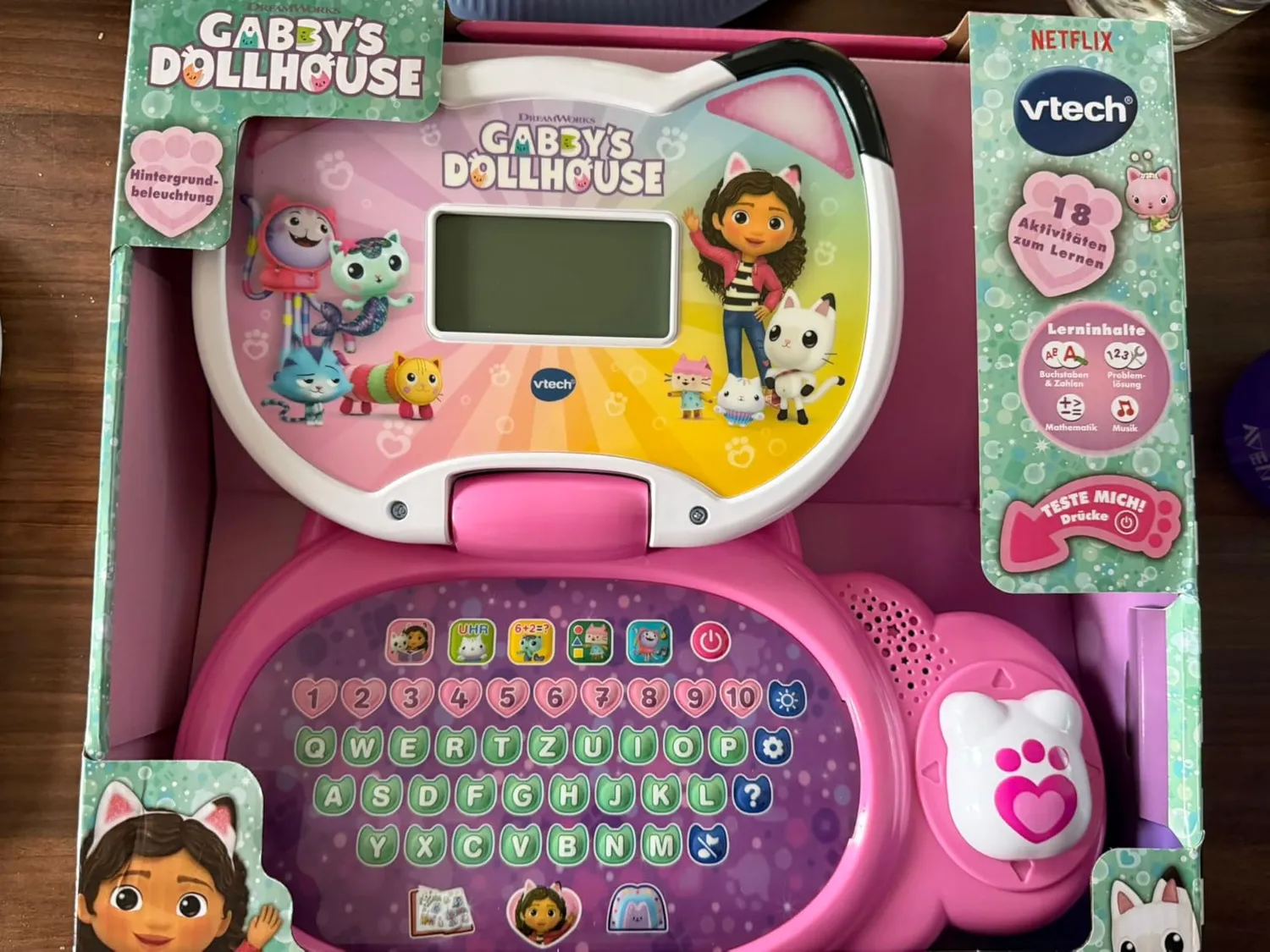 VTech Gabbys Dollhouse Lernlaptop QWERTZ 3-6 Jahre Computer