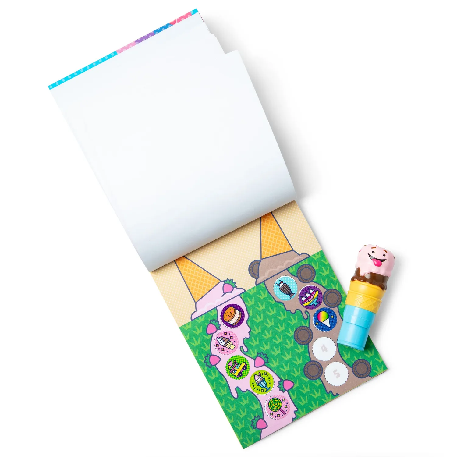 Melissa & Doug Sticker WOW! Ice Cream Stempel-Sticker-Set 300 Sticker
