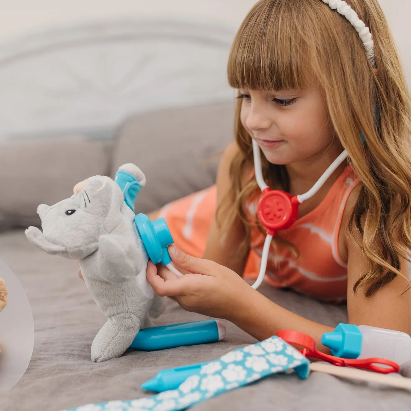 Melissa & Doug Examine Treat Tierarzt Spielset 24-teilig