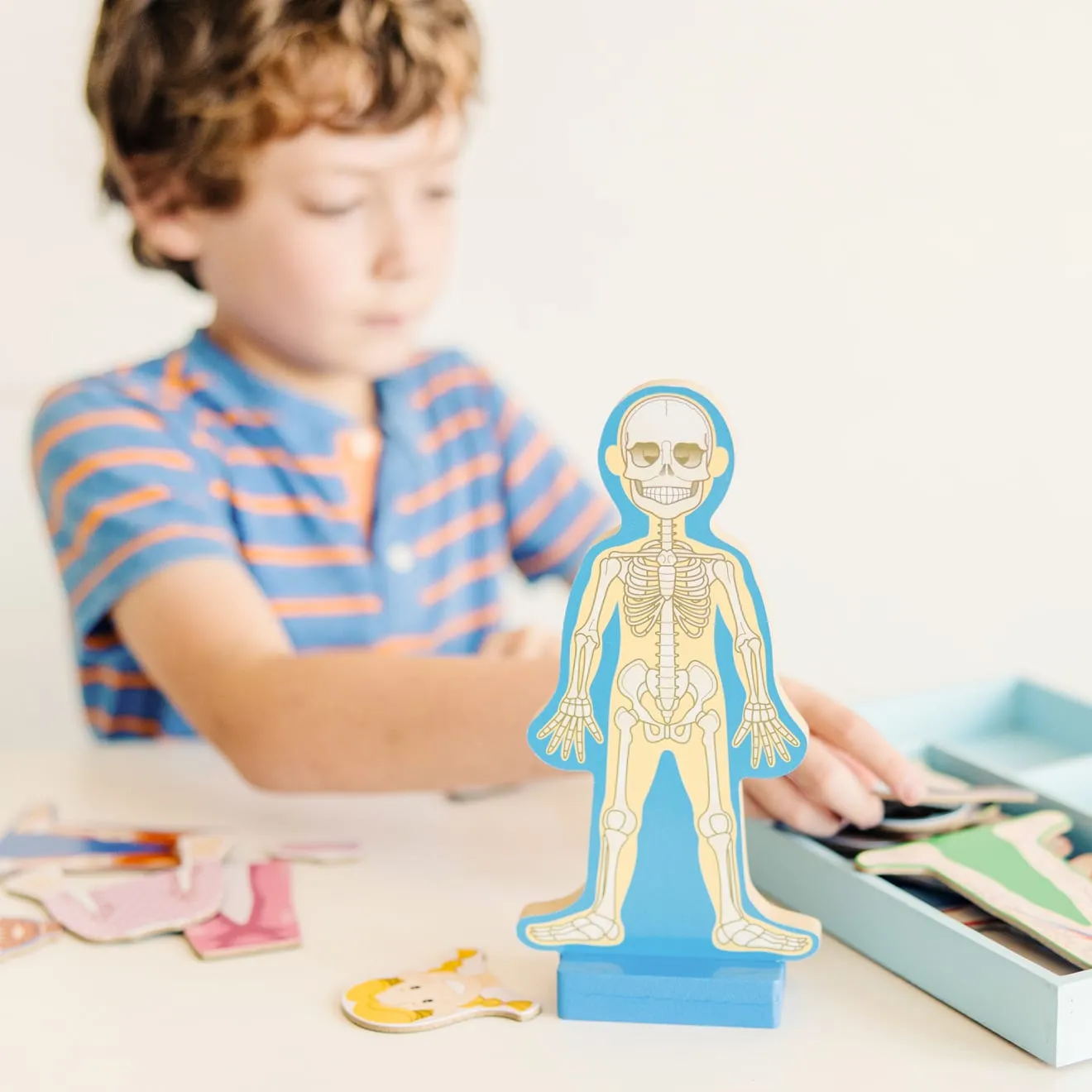 Melissa & Doug Human Body Magnetpuzzle Körper Organe