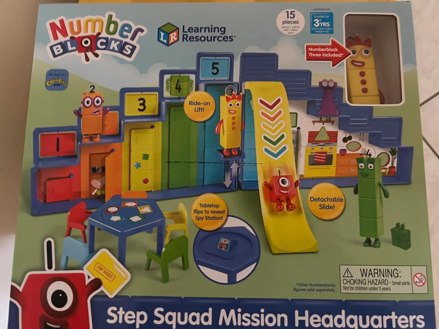 Learning Resources Numberblocks Step Squad Hauptquartier Spielset
