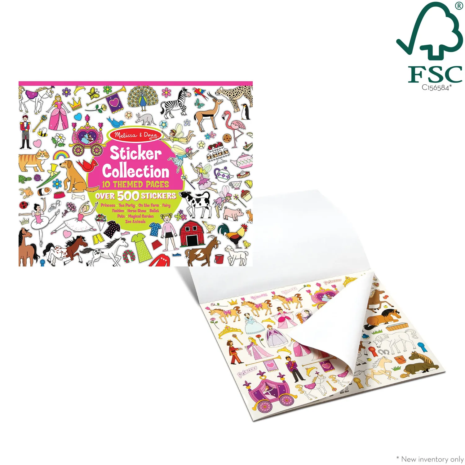 Melissa & Doug Sticker Collection Stickerbuch 700 Sticker