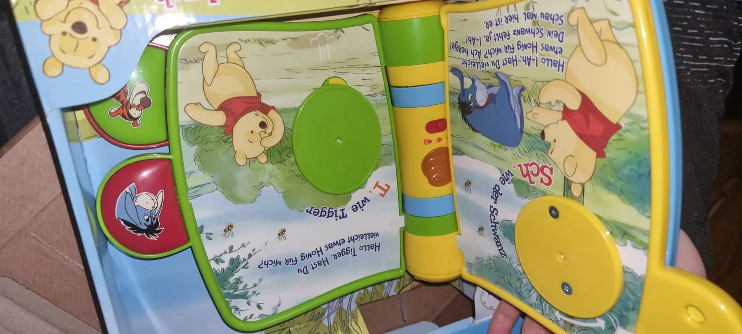 VTech Winnie Puuhs Abenteuerbuch Honigsuche Lernbuch interaktiv