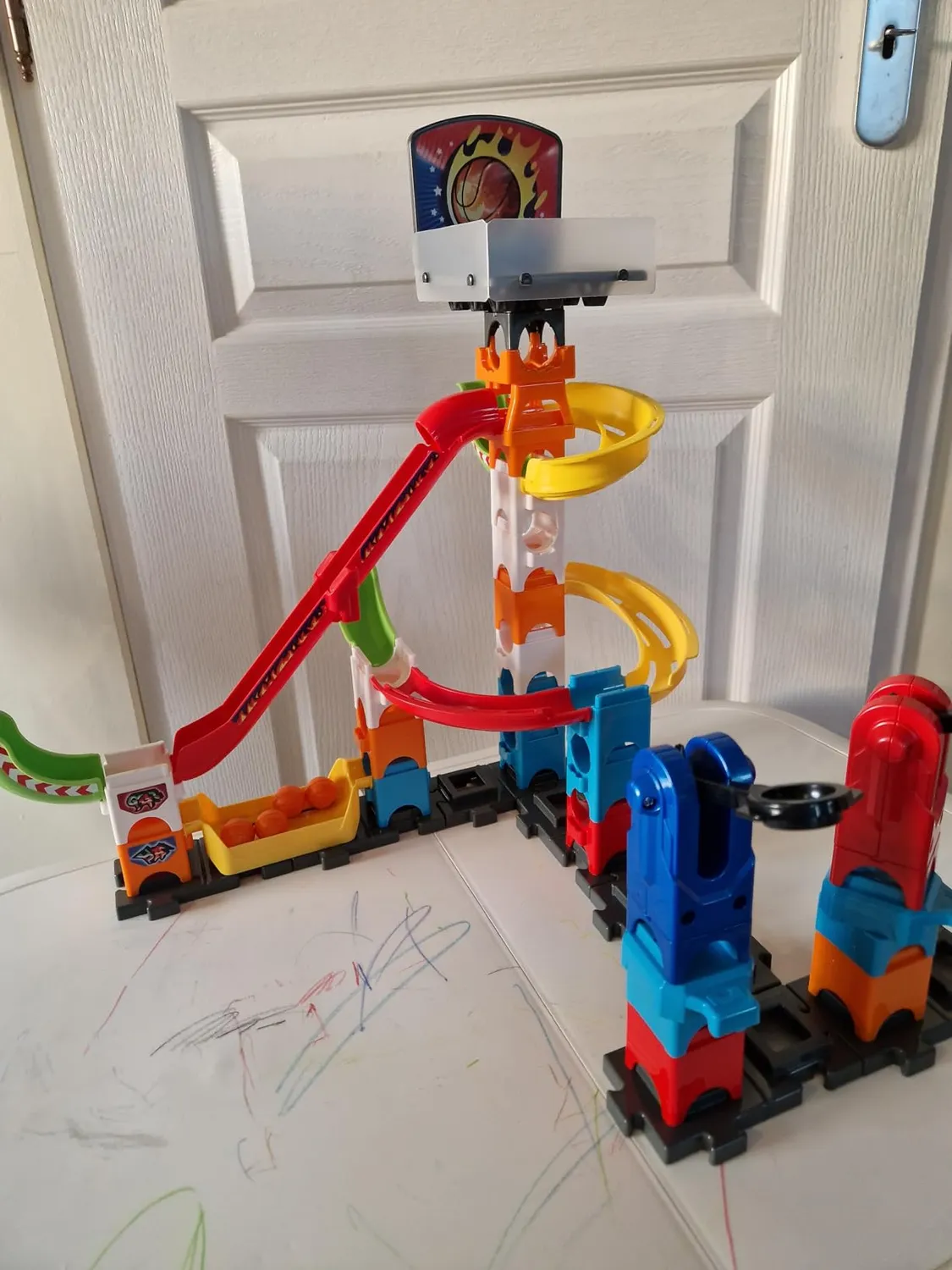 VTech Marble Rush Basketball Set S500 Kugelbahn 41-tlg