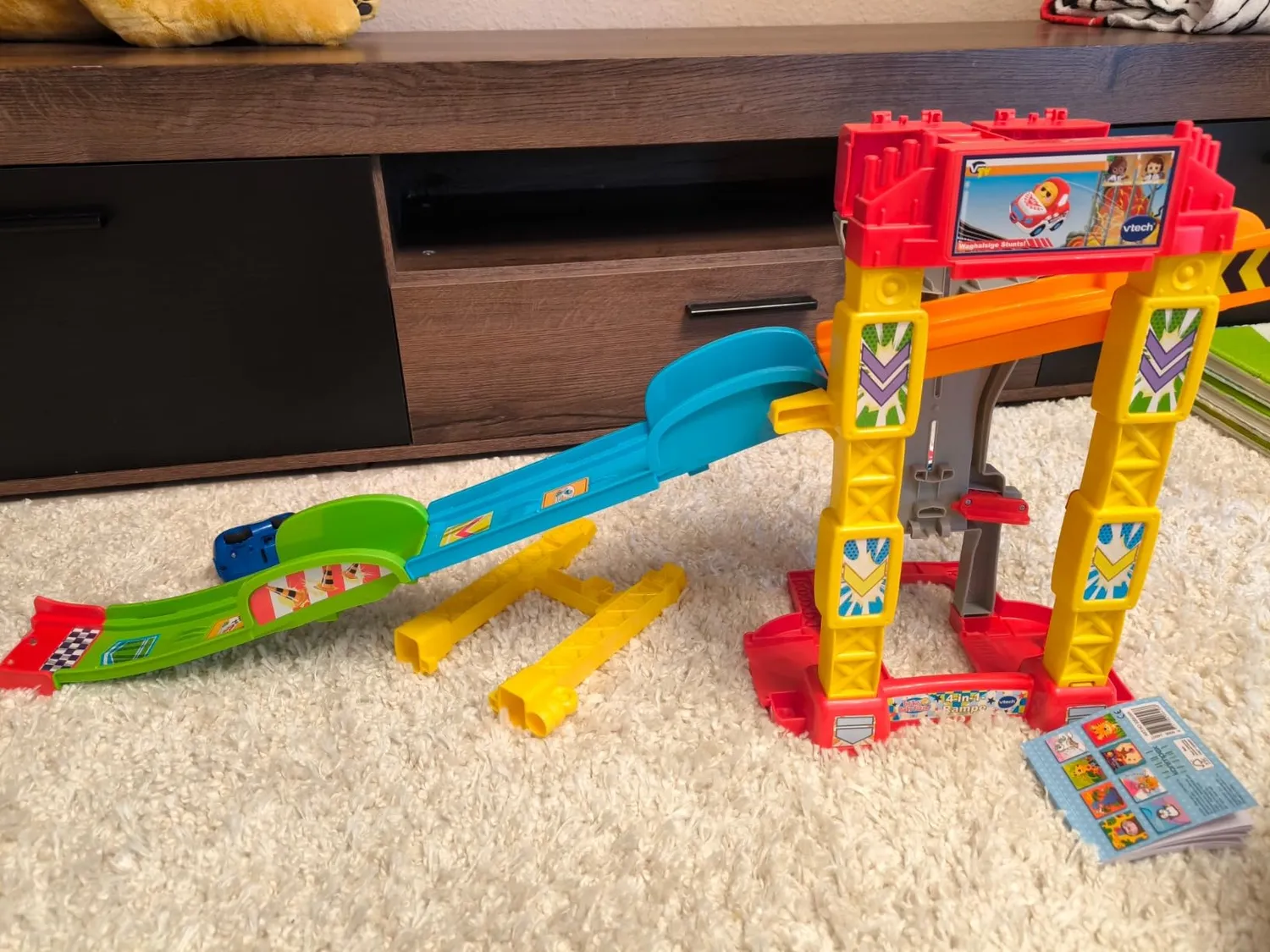 VTech Tut Tut Baby Flitzer 4-in-1-Rampe Autorampe Rennauto Start