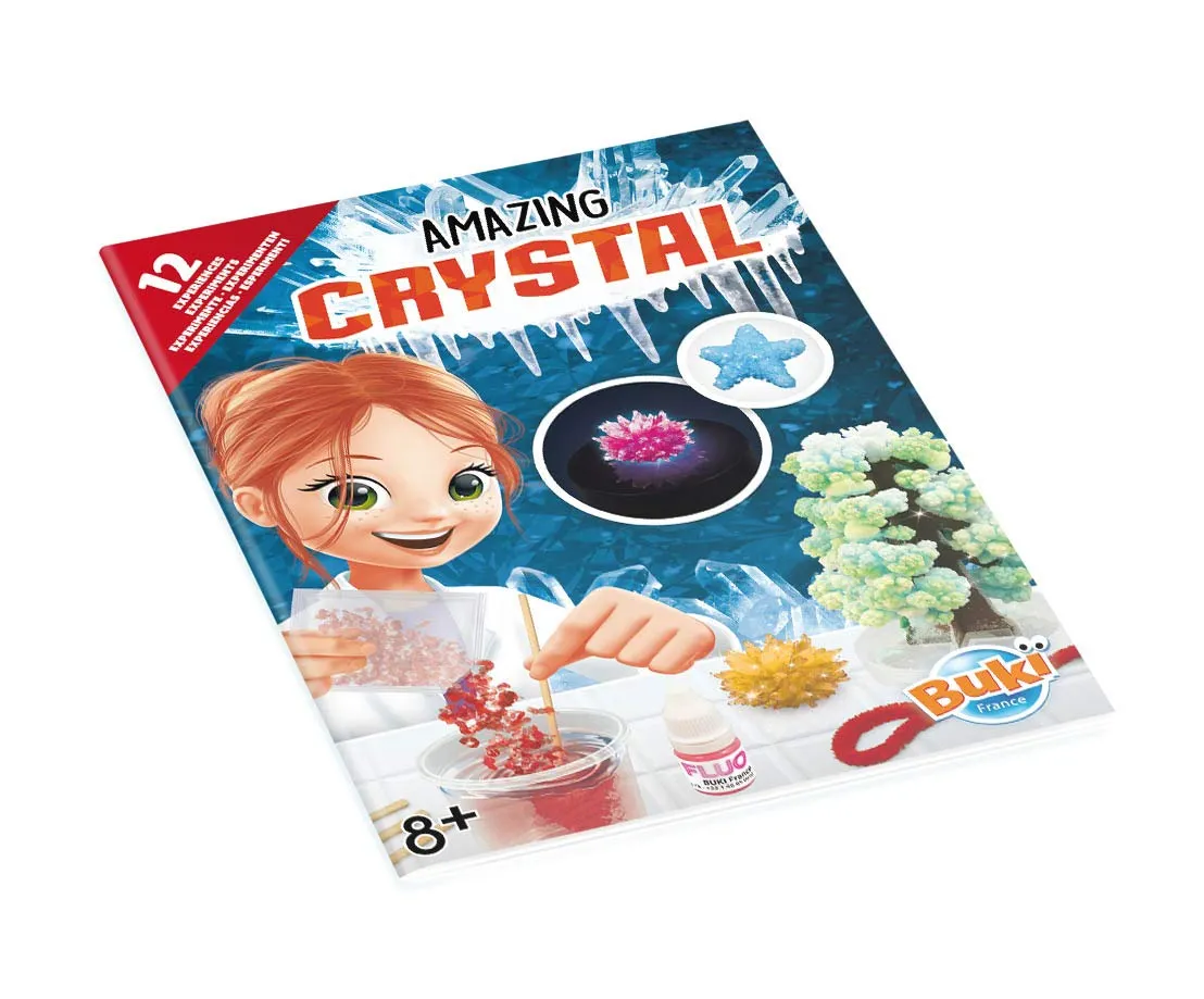 Buki 2165 Amazing Crystal Kristall-Zucht Set 12 Versuche
