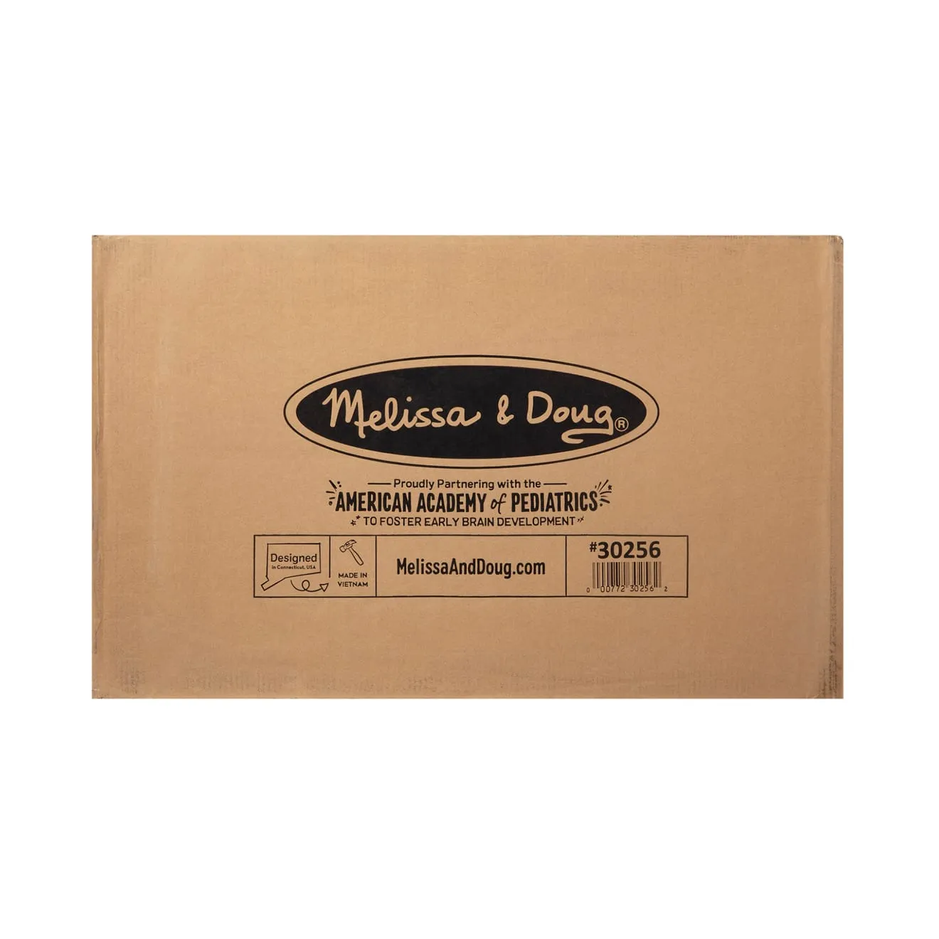 Melissa & Doug Spielzeugtruhe Holz Grau 233 Liter XXL