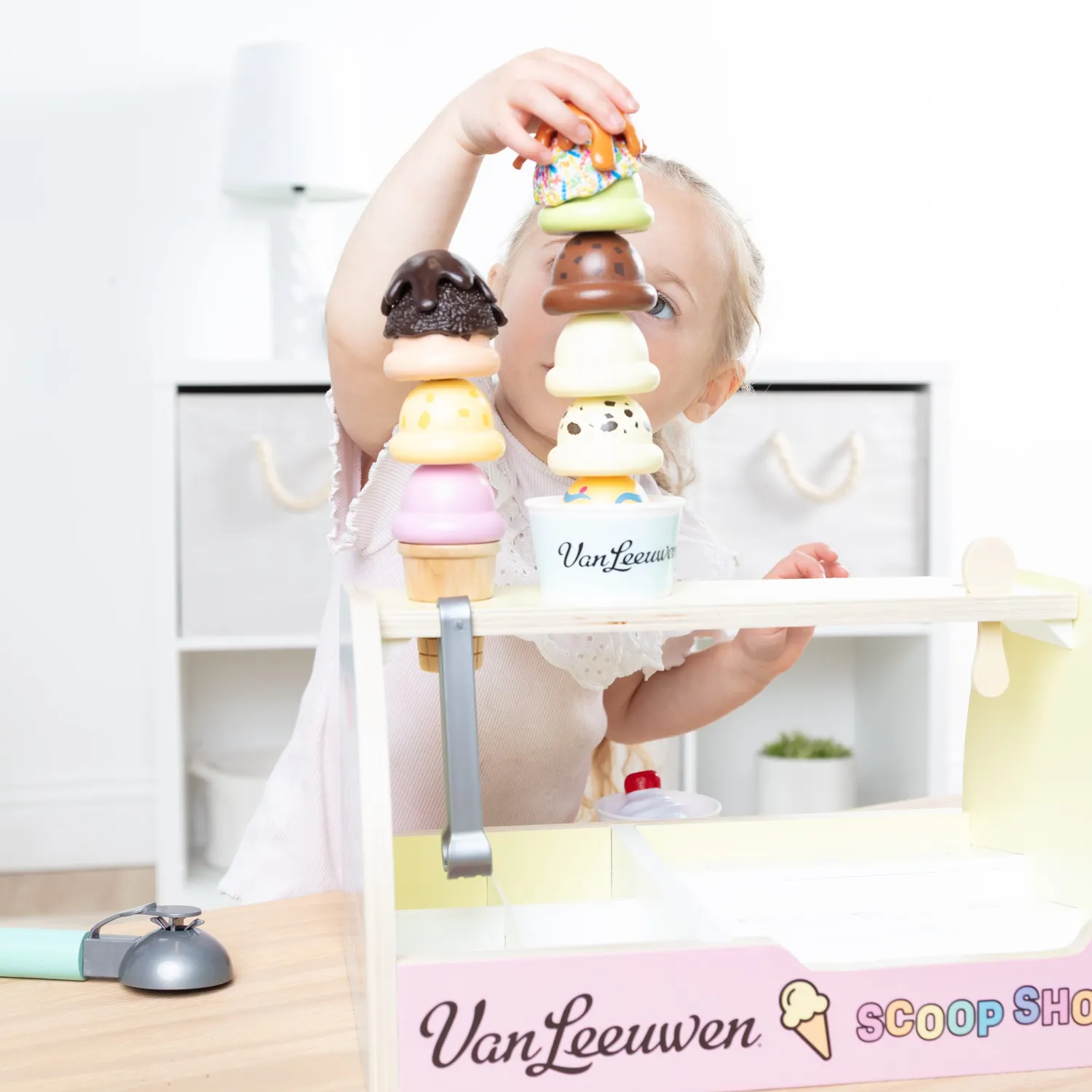 Melissa & Doug Van Leeuwen Eisdiele Holz 29-teilig