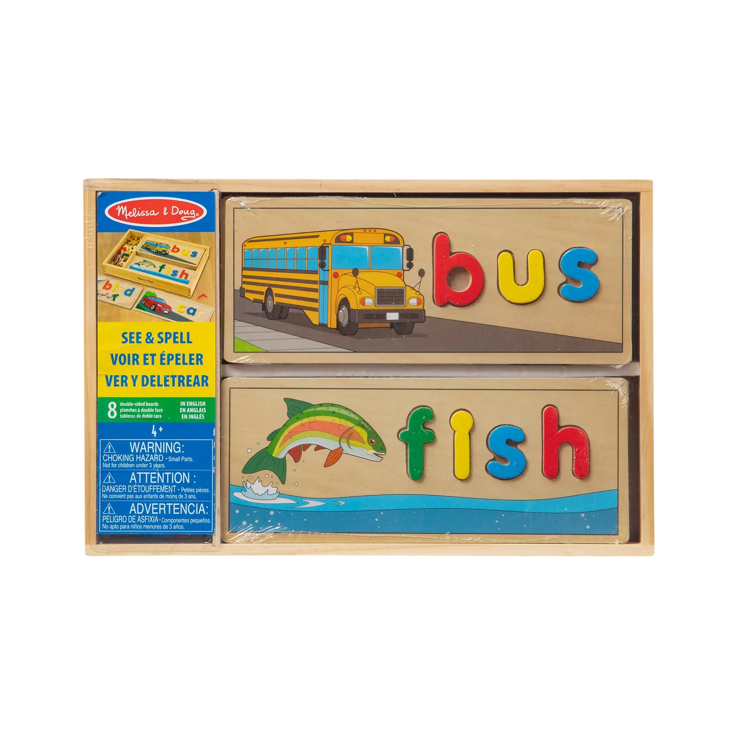 Melissa & Doug Early Learning Puzzle Bundle Lernpuzzle Holz 3er