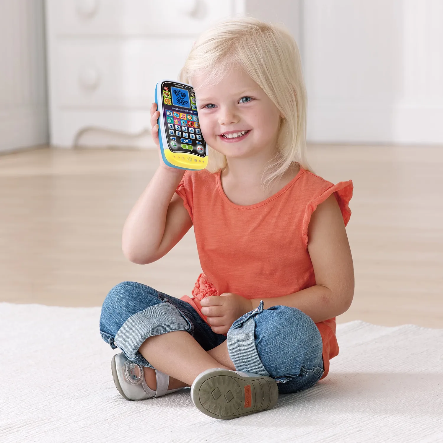 VTech Leuchtendes Lernhandy Spieltelefon 3-6 Jahre