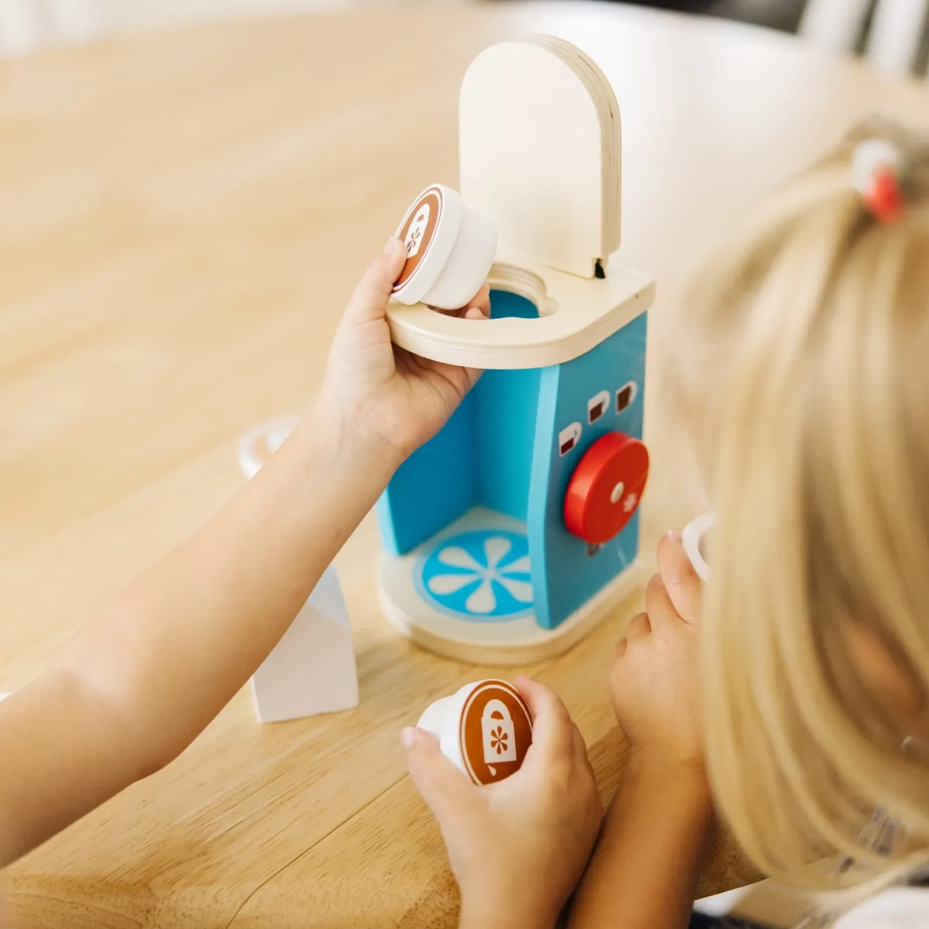 Melissa & Doug Brew & Serve Kaffee Set Holz 11-teilig