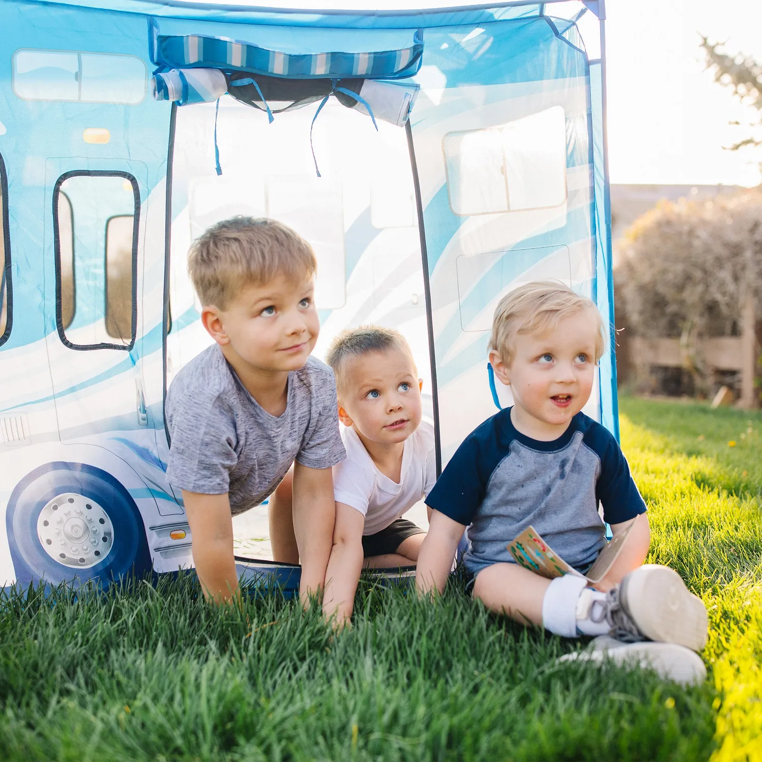 Melissa & Doug Let's Explore Camper Tent Spielzelt mit Tasche