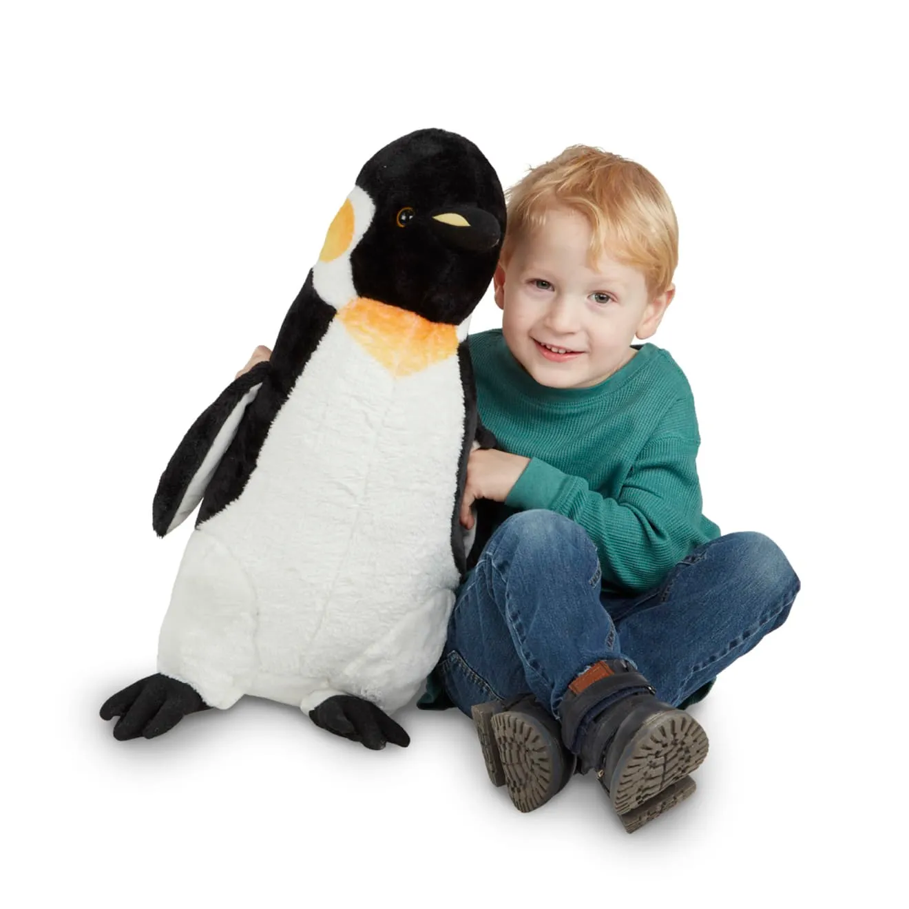 Melissa & Doug Pinguin Kuscheltier Plüschtier groß für Kinder