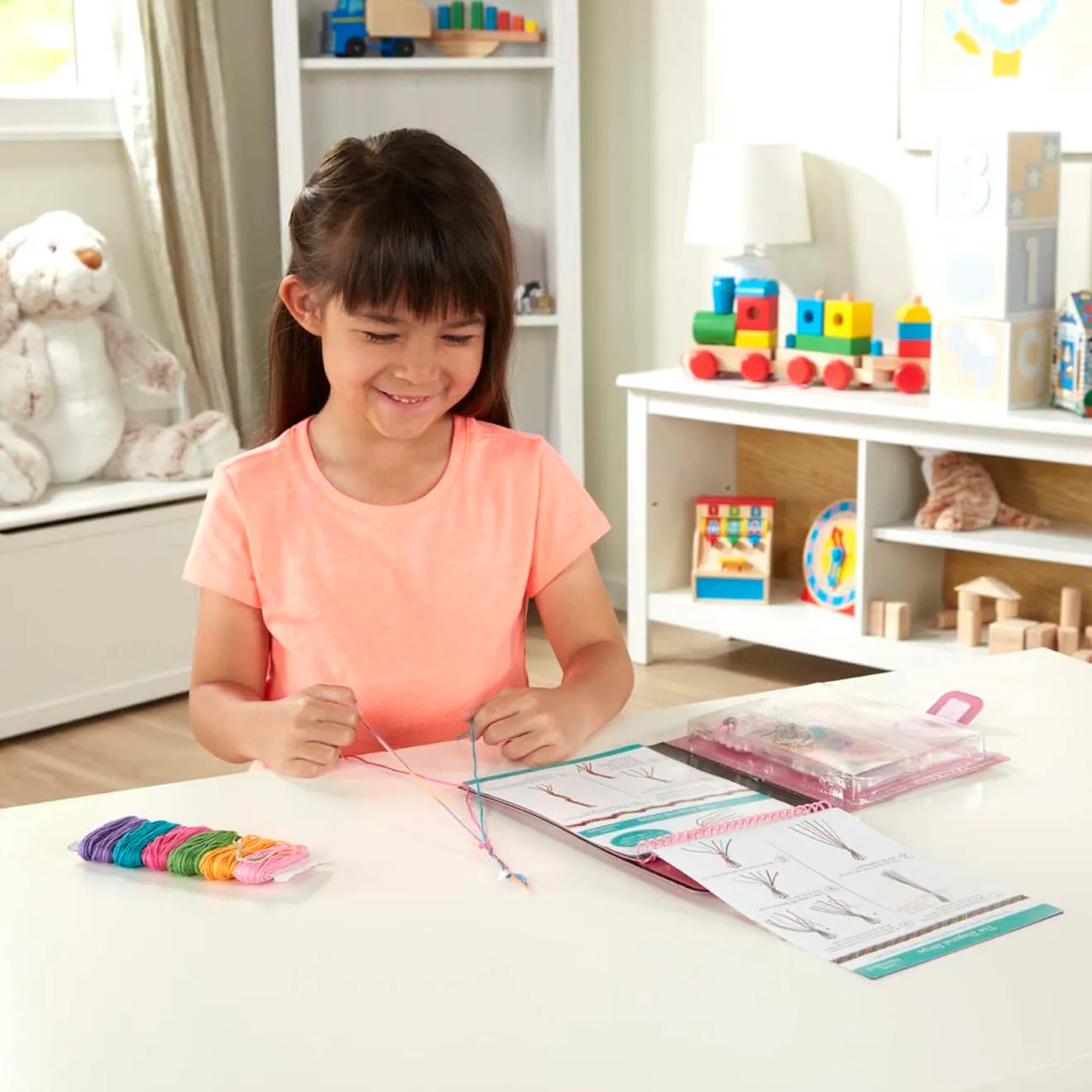 Melissa & Doug On the Go Crafts Freundschaftsarmbänder Bastelset
